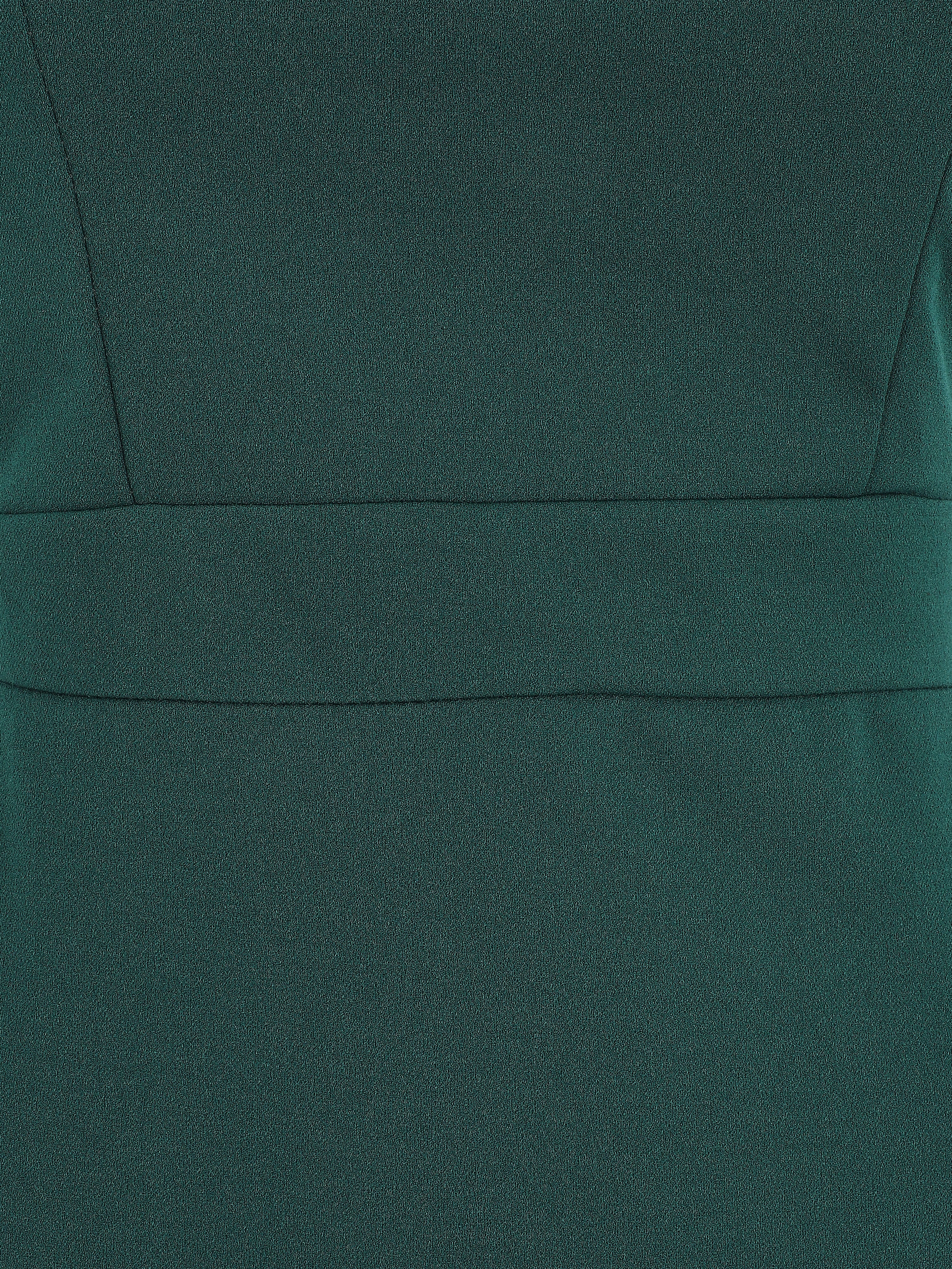 Shift-jurk met asymmetrische schouderbandjes - Dennengroen - Image 4