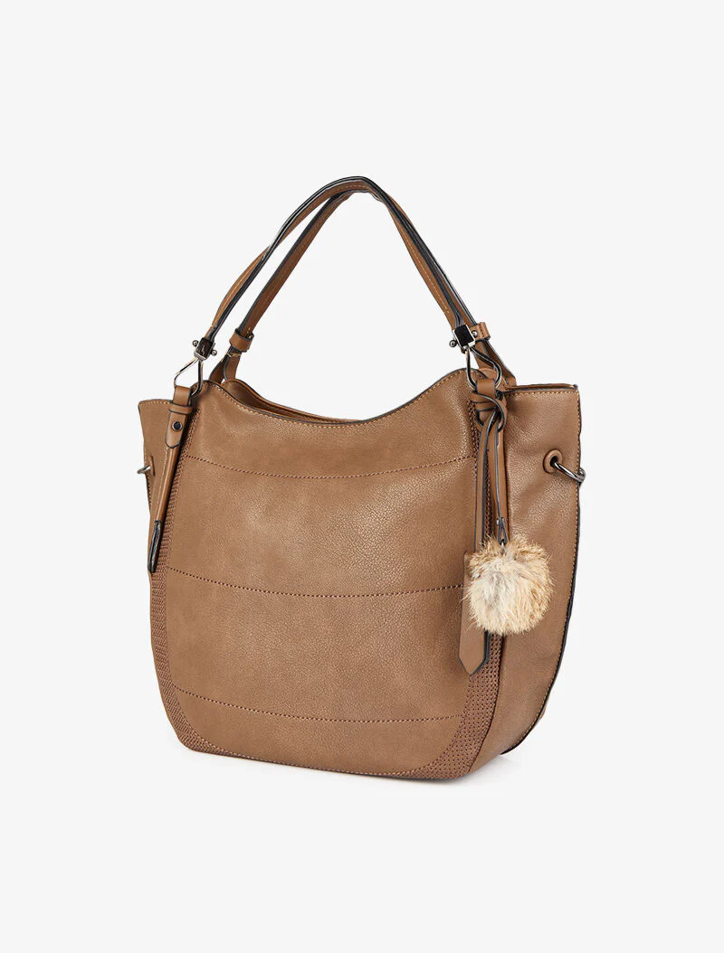 Maddy boodschappentas - Taupe - Image 2