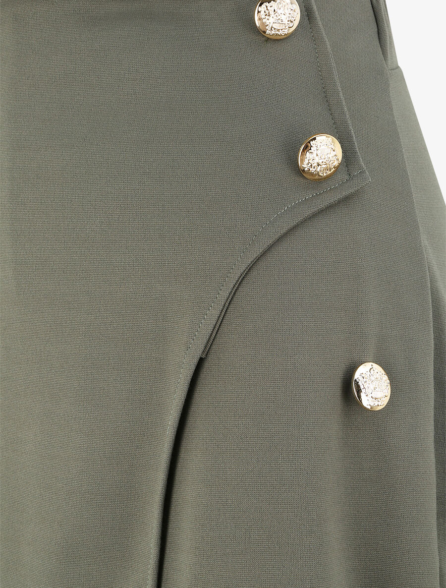 Short stijl culotte rok - Kaki - Image 3