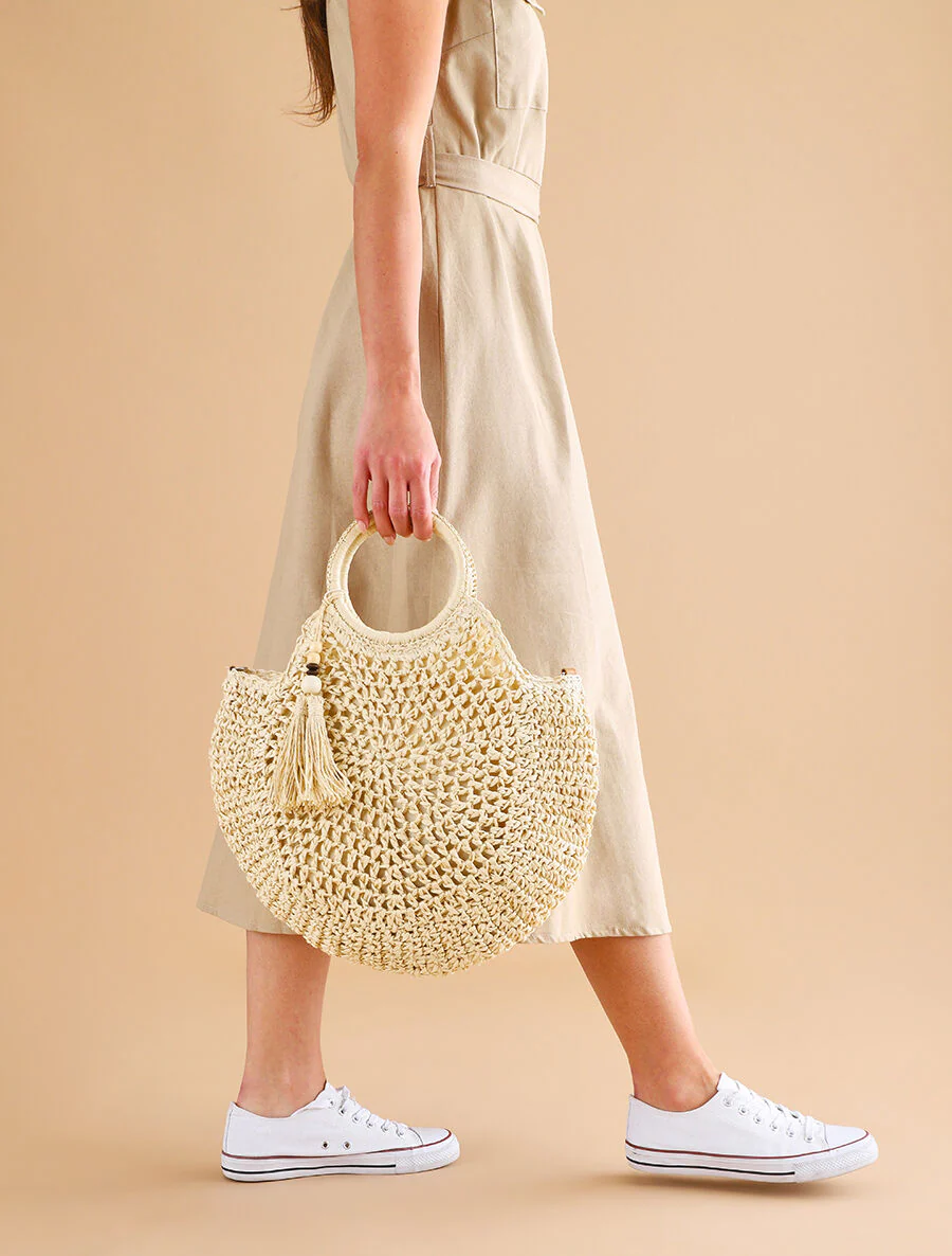 Simone handtas - Lichtbeige - Image 5