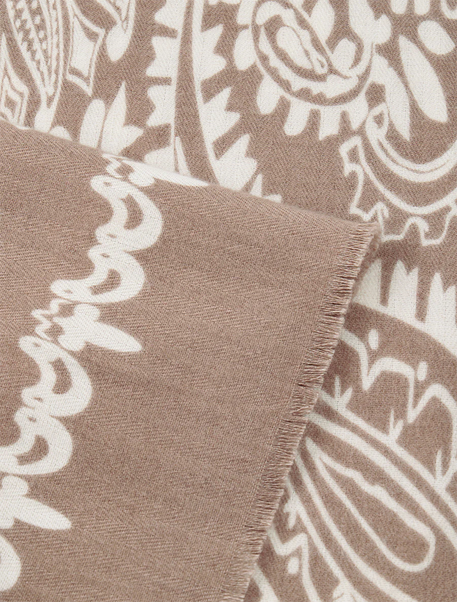 Sjaal met paisleyprint - Mol - Image 3