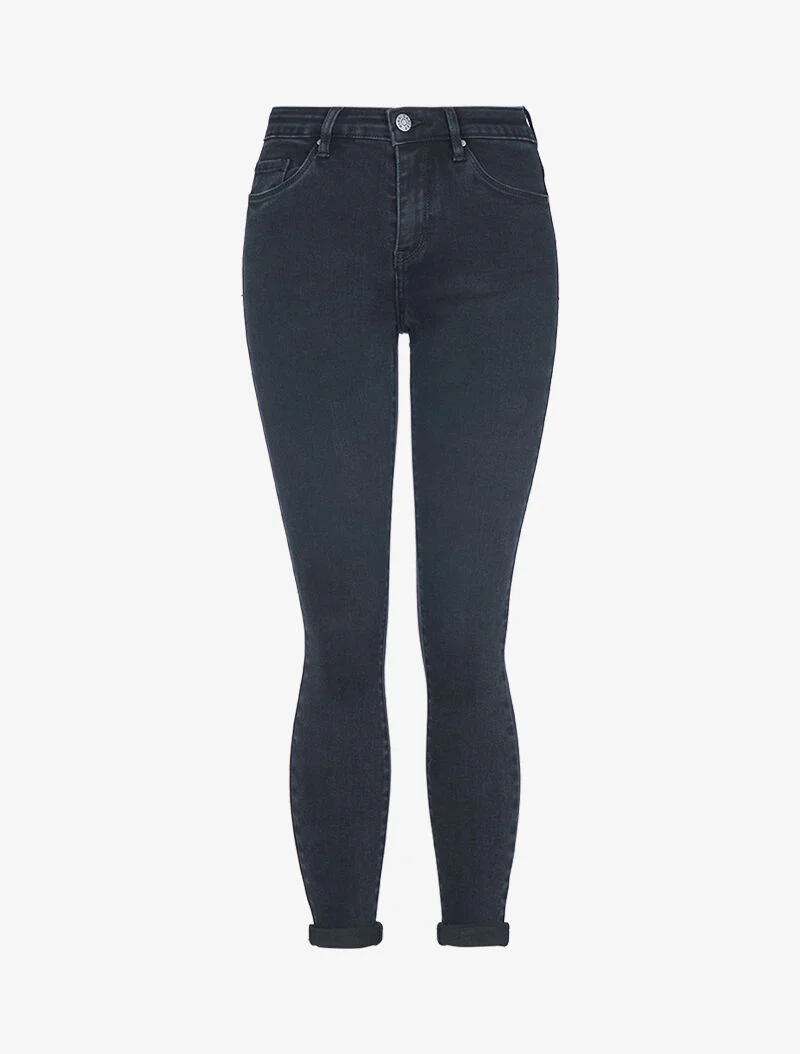 Jean skinny basic - zwart