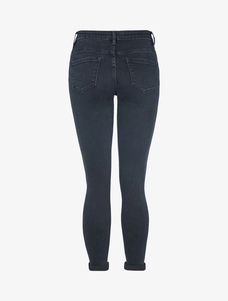 Jean skinny basic - zwart - Image 2