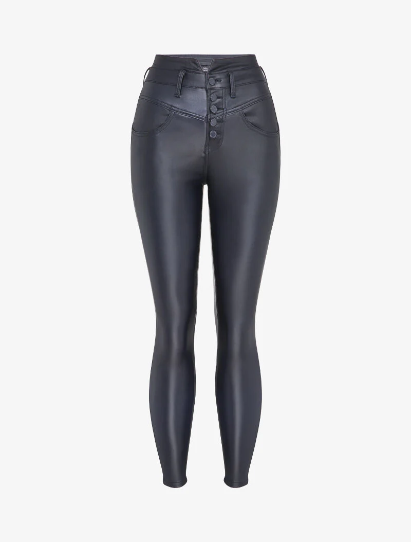 Gecoate skinny jeans - Marine - Image 3