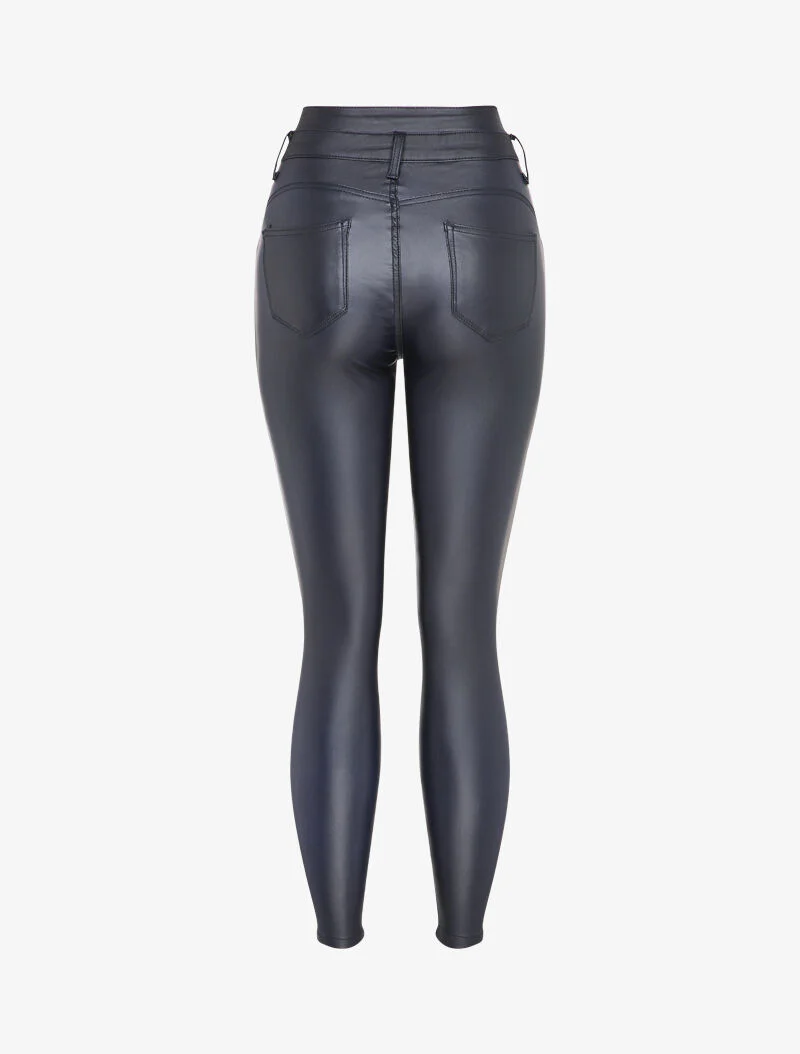 Gecoate skinny jeans - Marine - Image 4