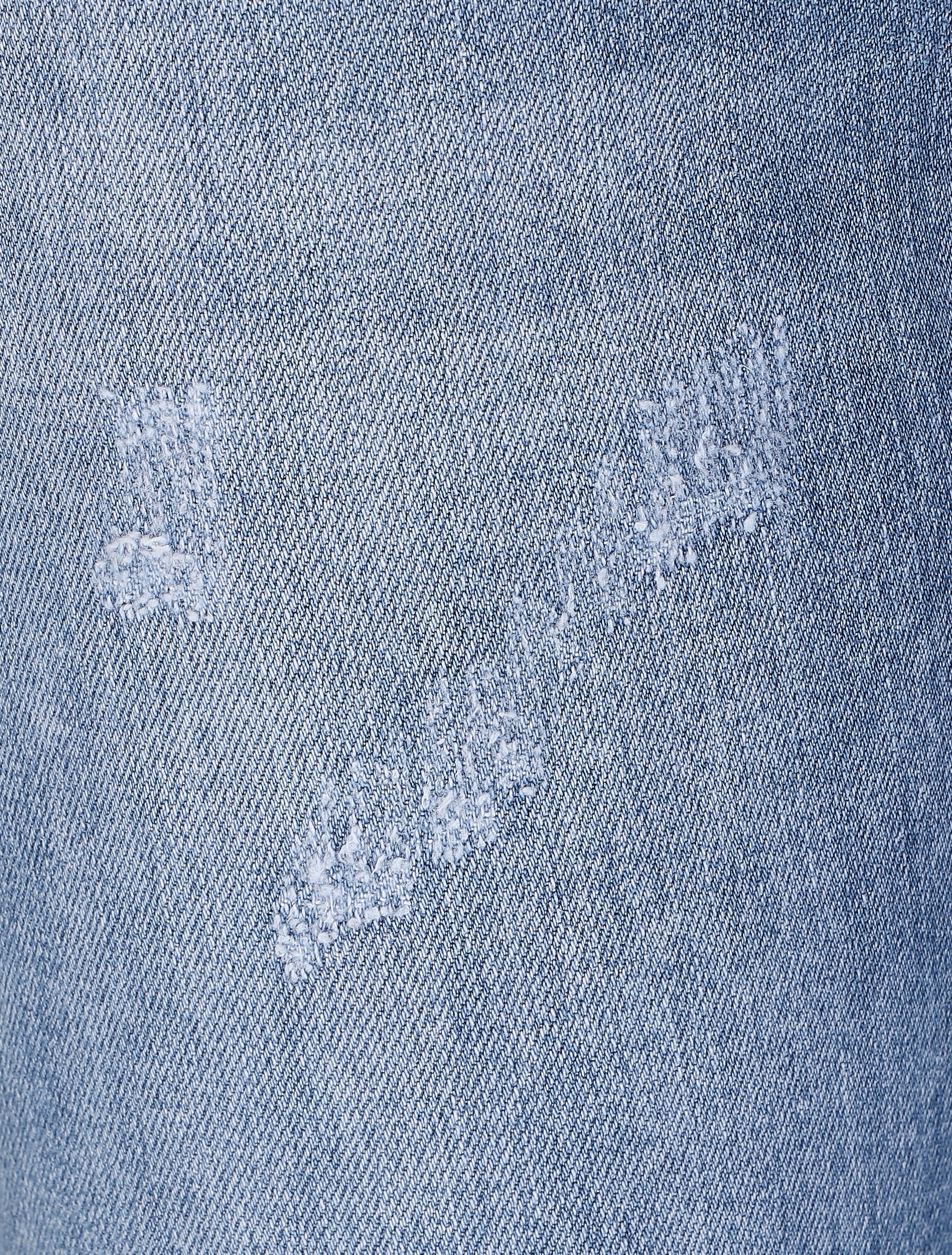 Versleten skinny jeans - Lichtblauw - Image 3