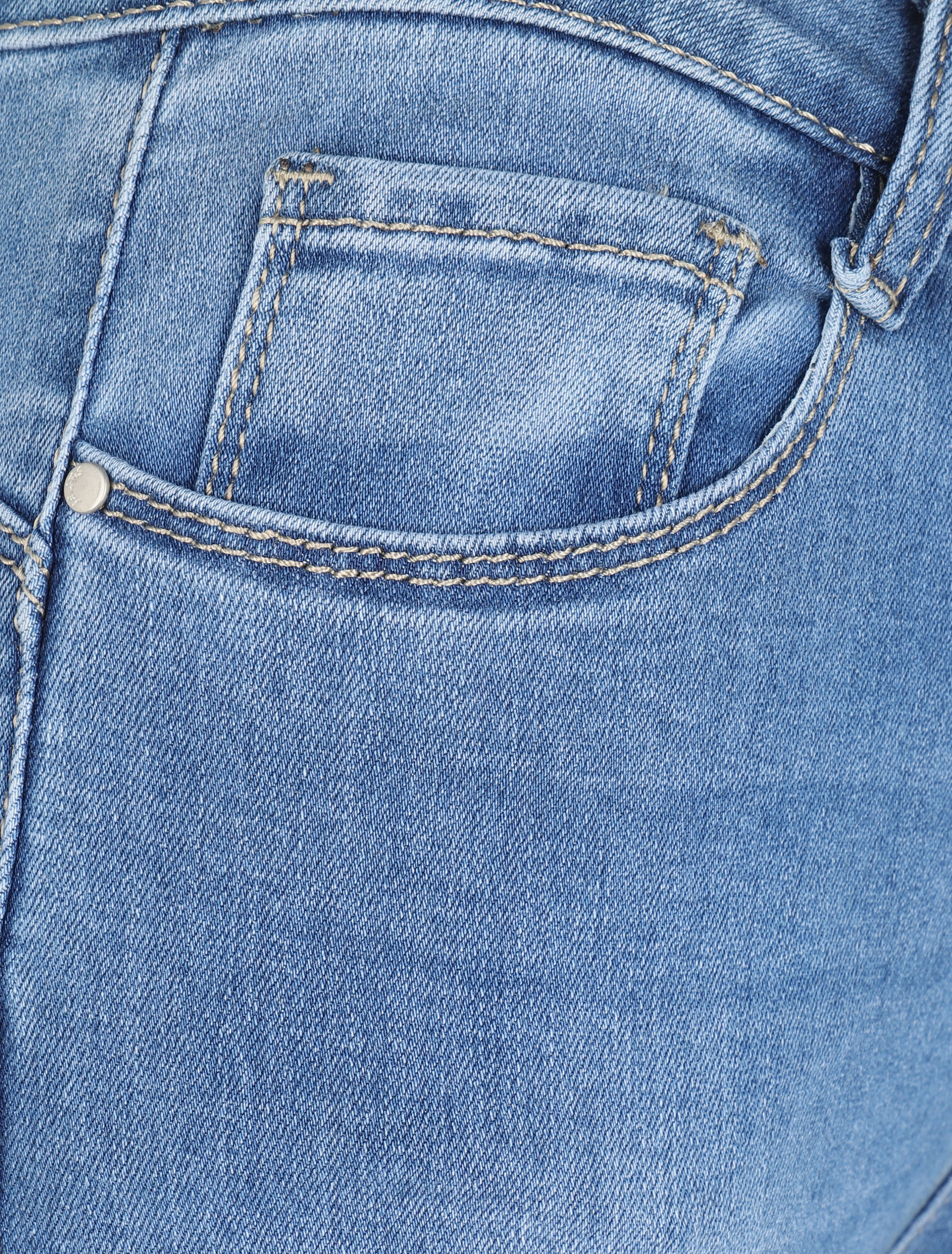 Gescheurde en vervaagde skinny jeans - Lichtblauw - Image 3
