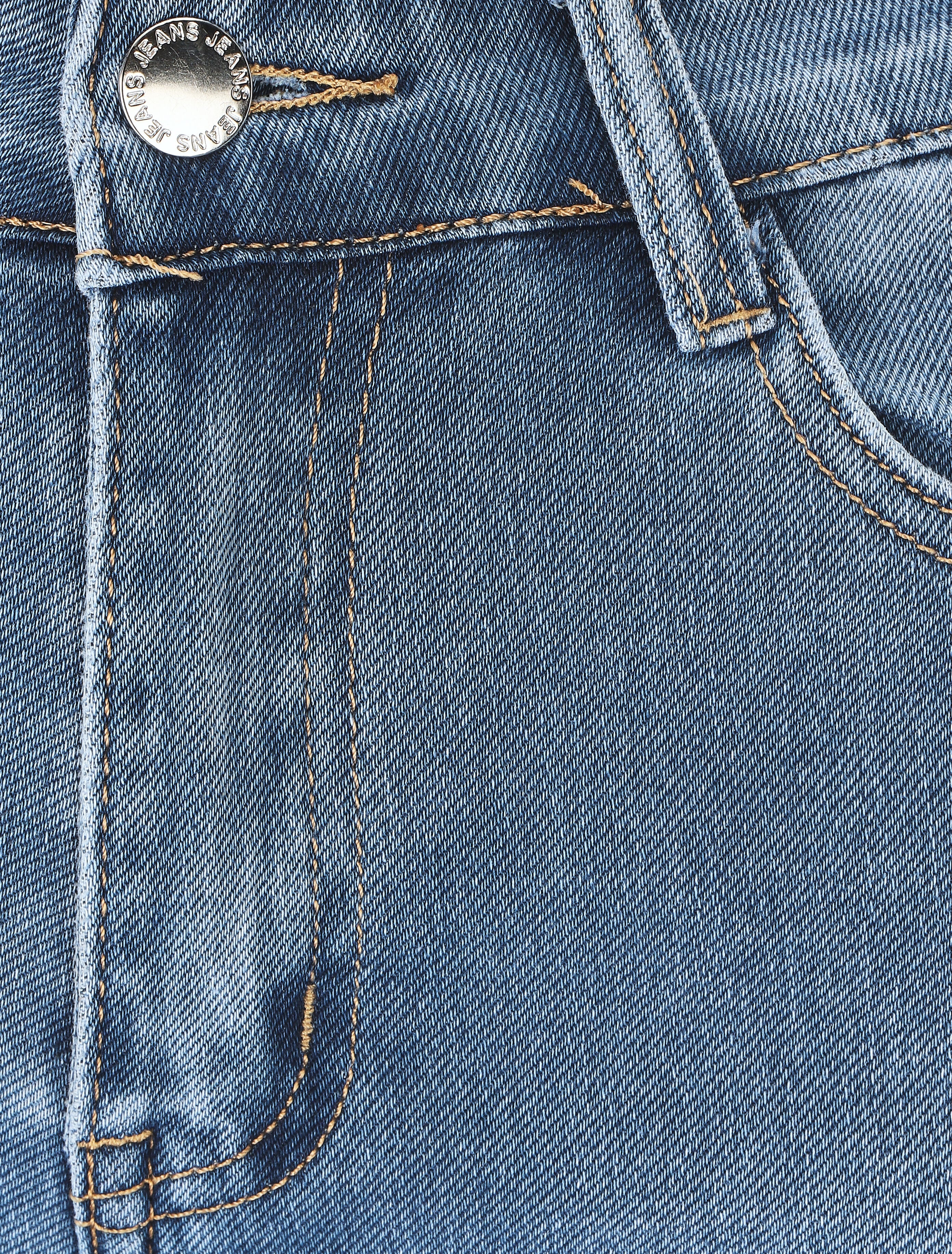 Skinny jeans met standaard taille - blauw - Image 3