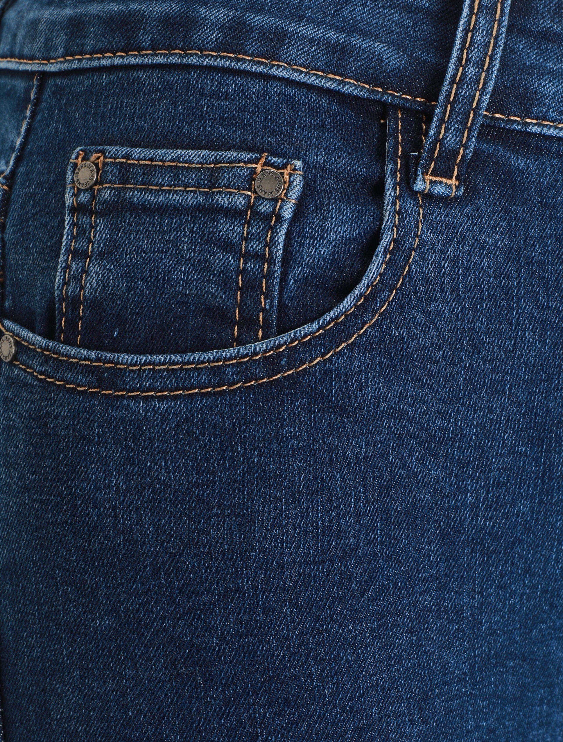 Skinny jeans met zoom - Denim blauw - Image 3