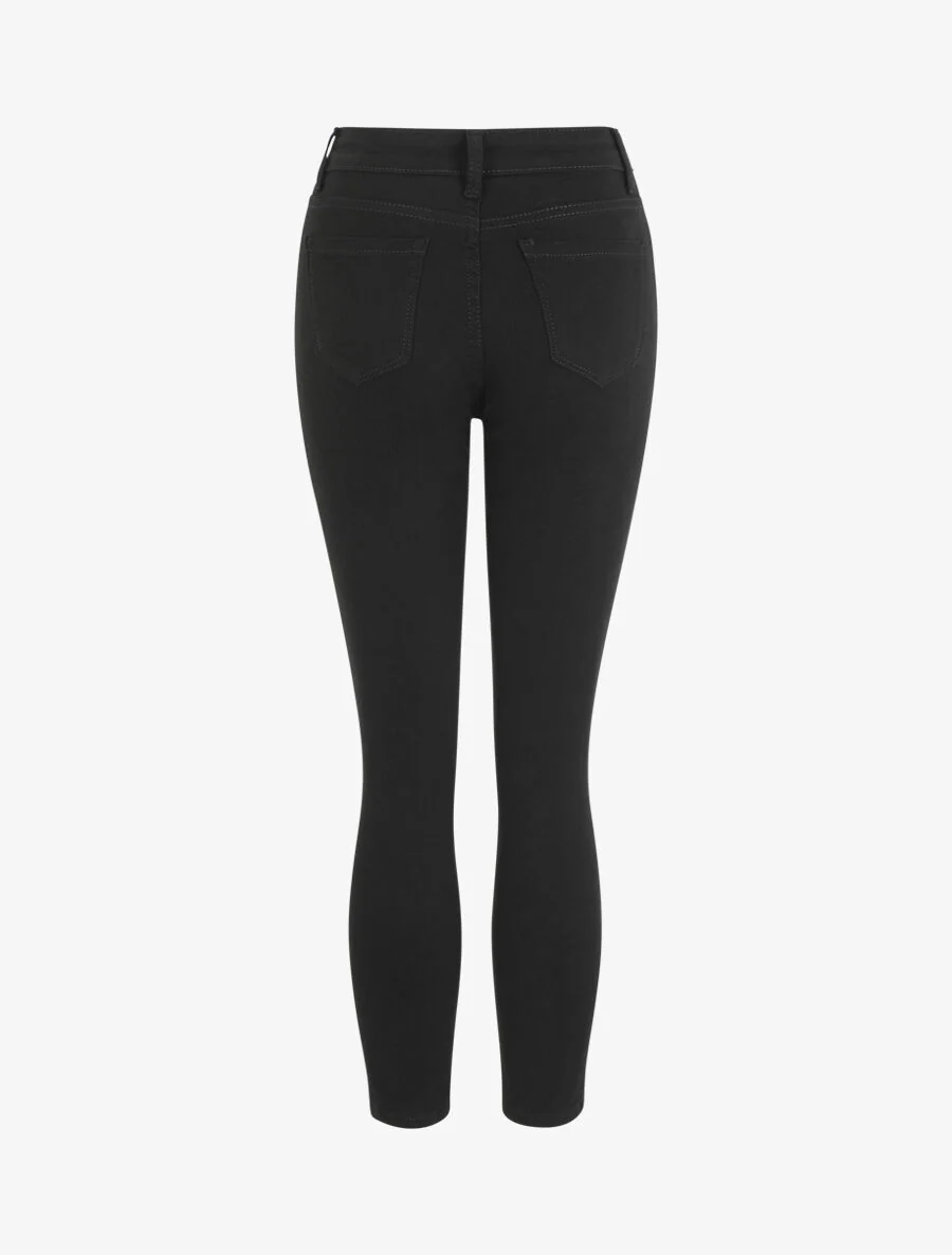 Basis jeans slim fit - Zwart - Image 2