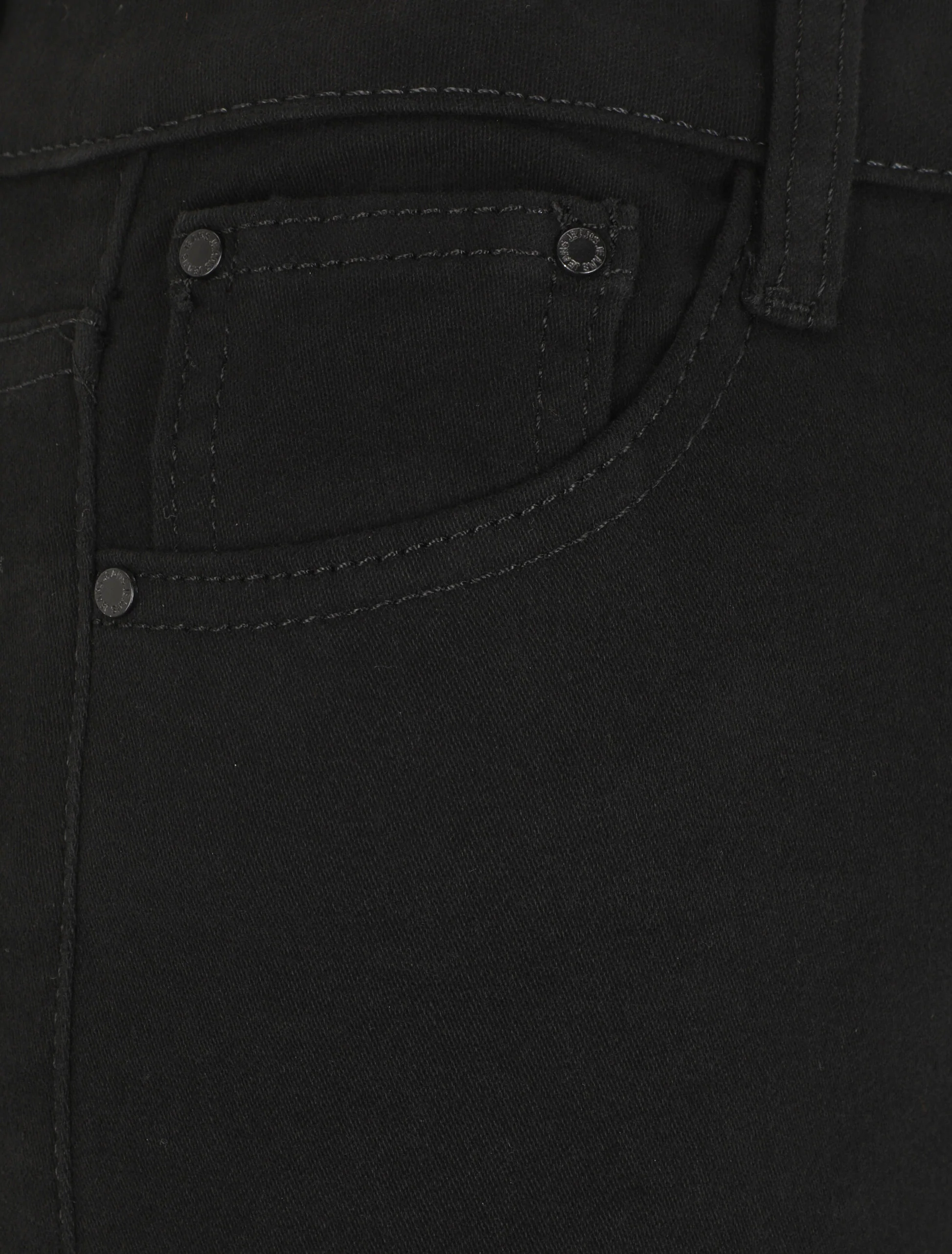 Basis jeans slim fit - Zwart - Image 3