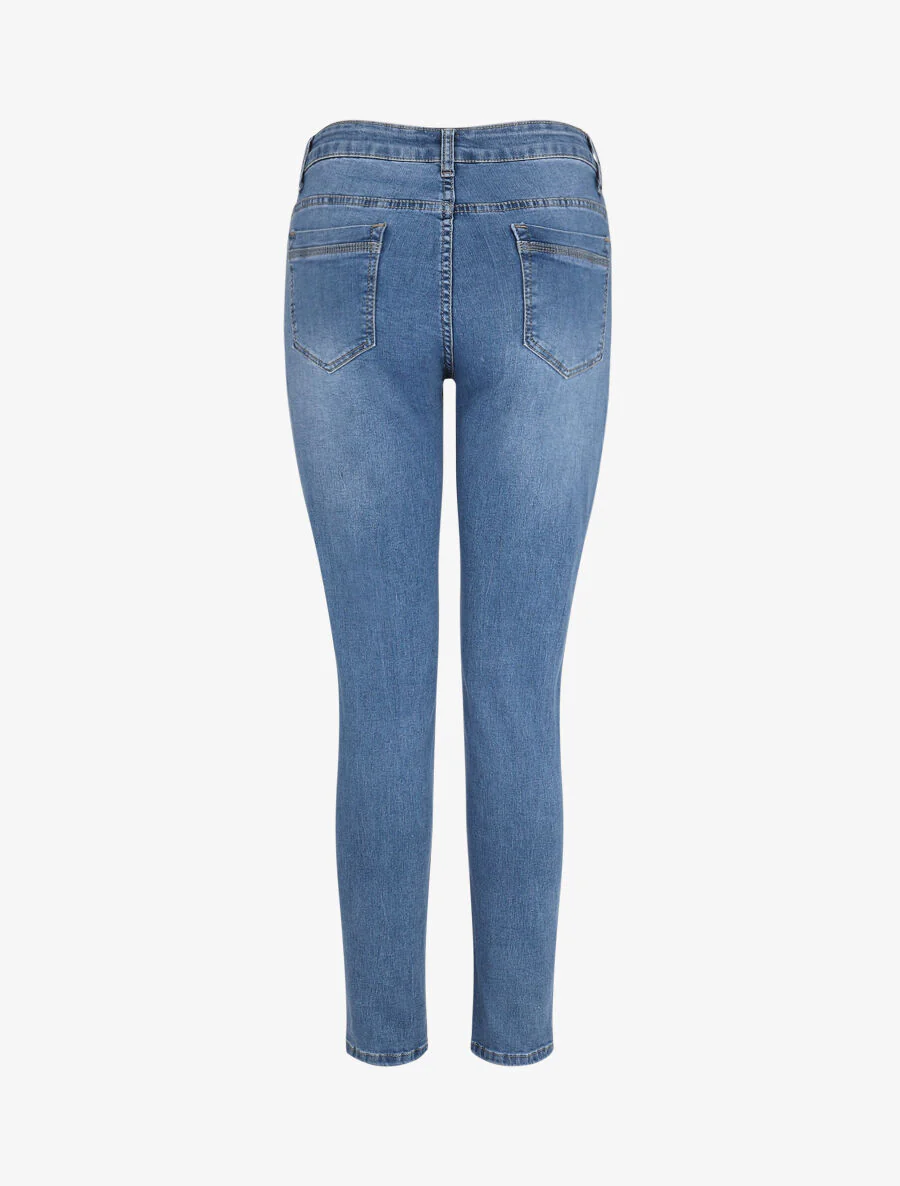 Slim-fit jeans in grote maat - blauw - Image 2
