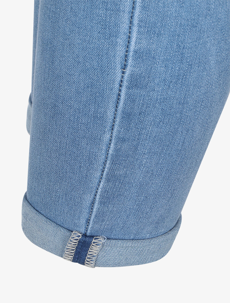Slim fit jeans met normale taille - Blauw denim - Image 3