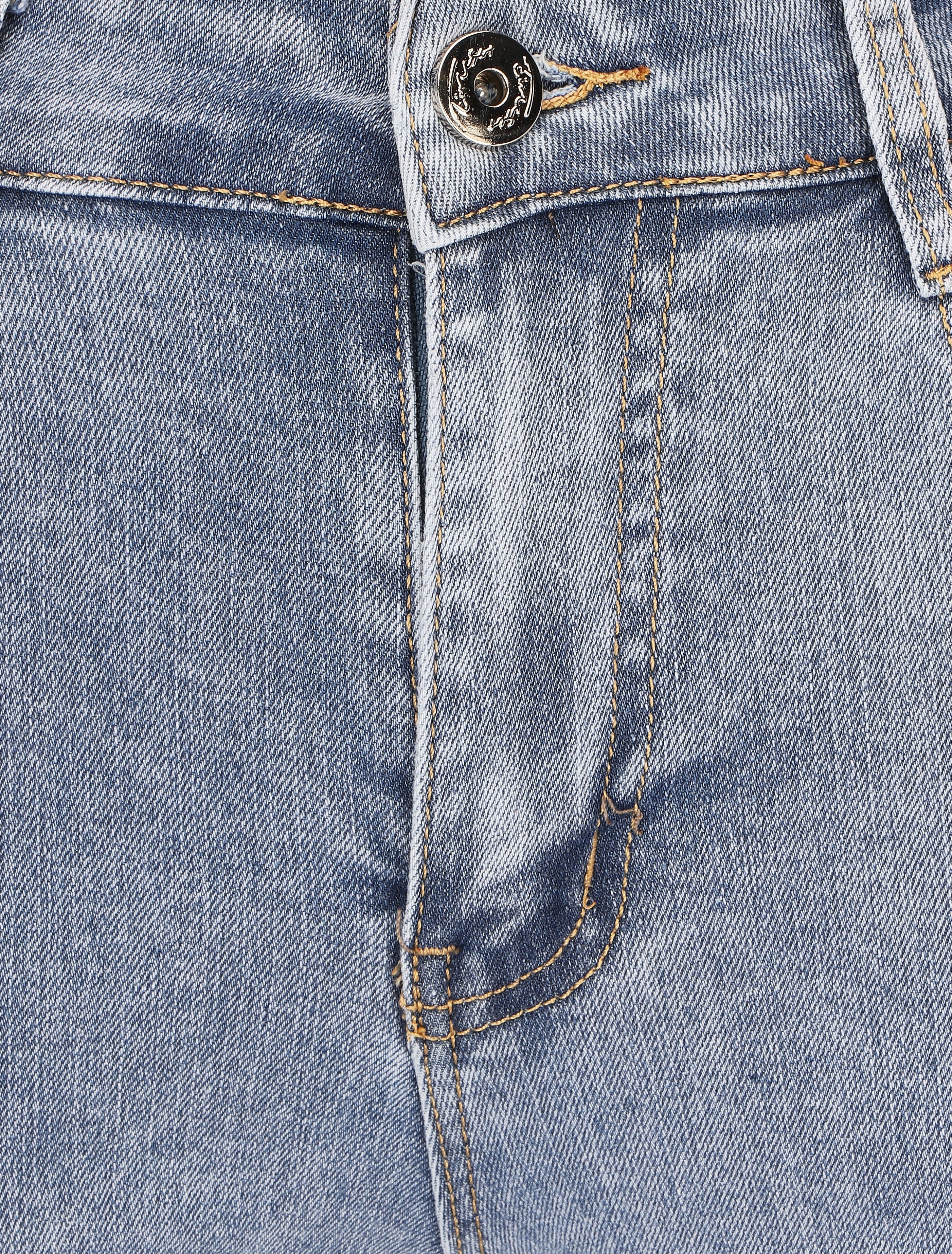 Slim fit push up jeans - blauw - Image 3