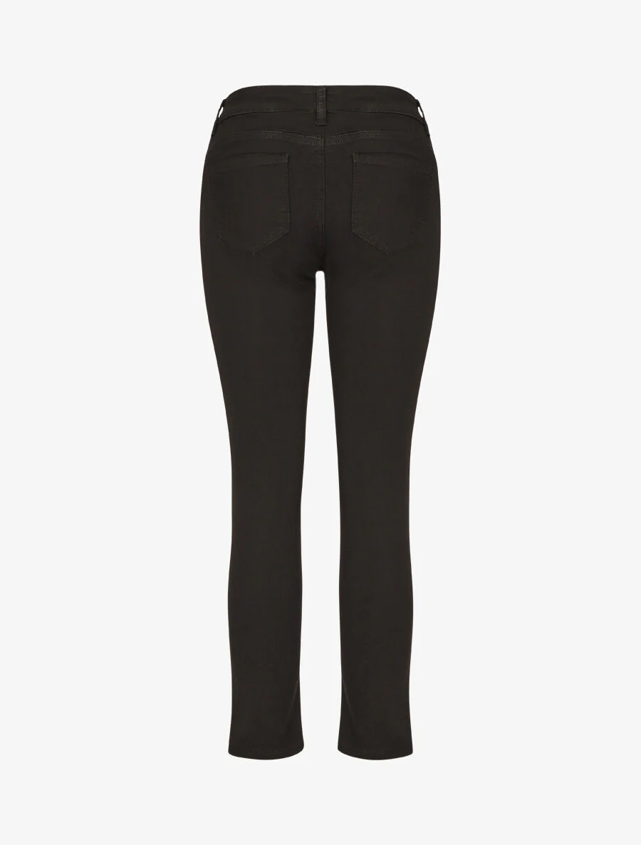 Slim fit push up jeans - Zwart - Image 2