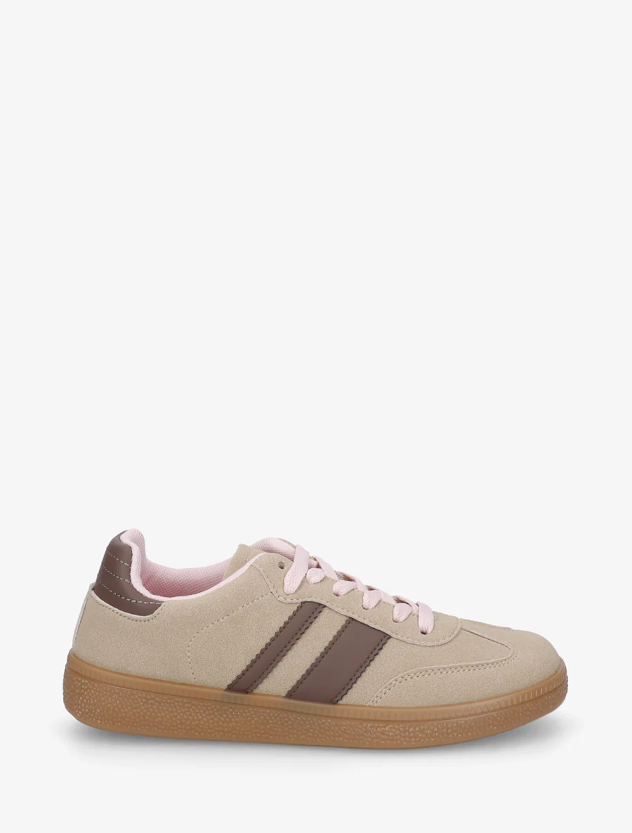 Sneakers met contrasterende strepen - Mol