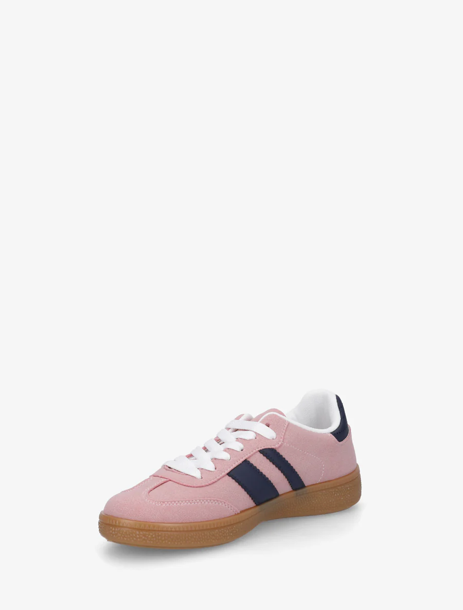 Sneakers met contrasterende strepen - Roos - Image 3