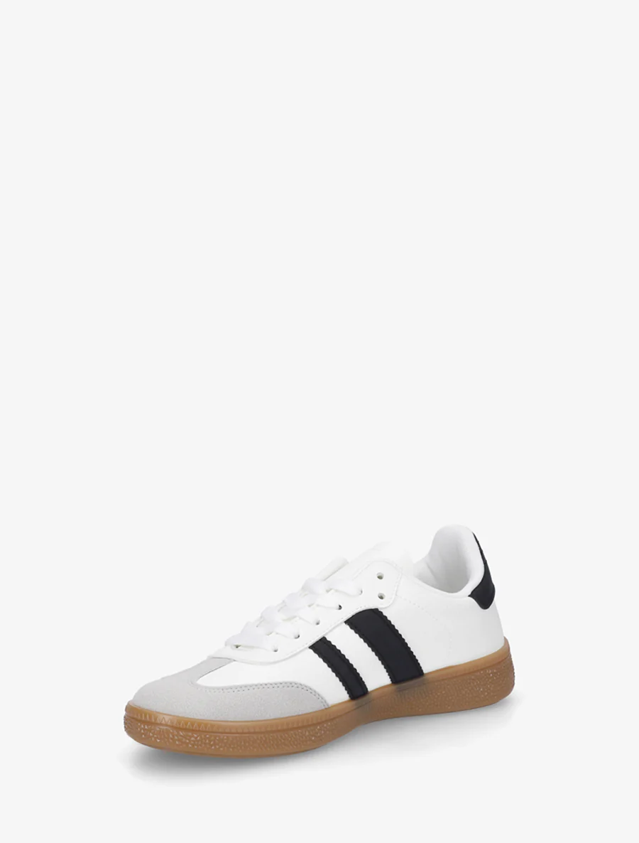 Sneakers met contrasterende strepen - Wit - Image 3