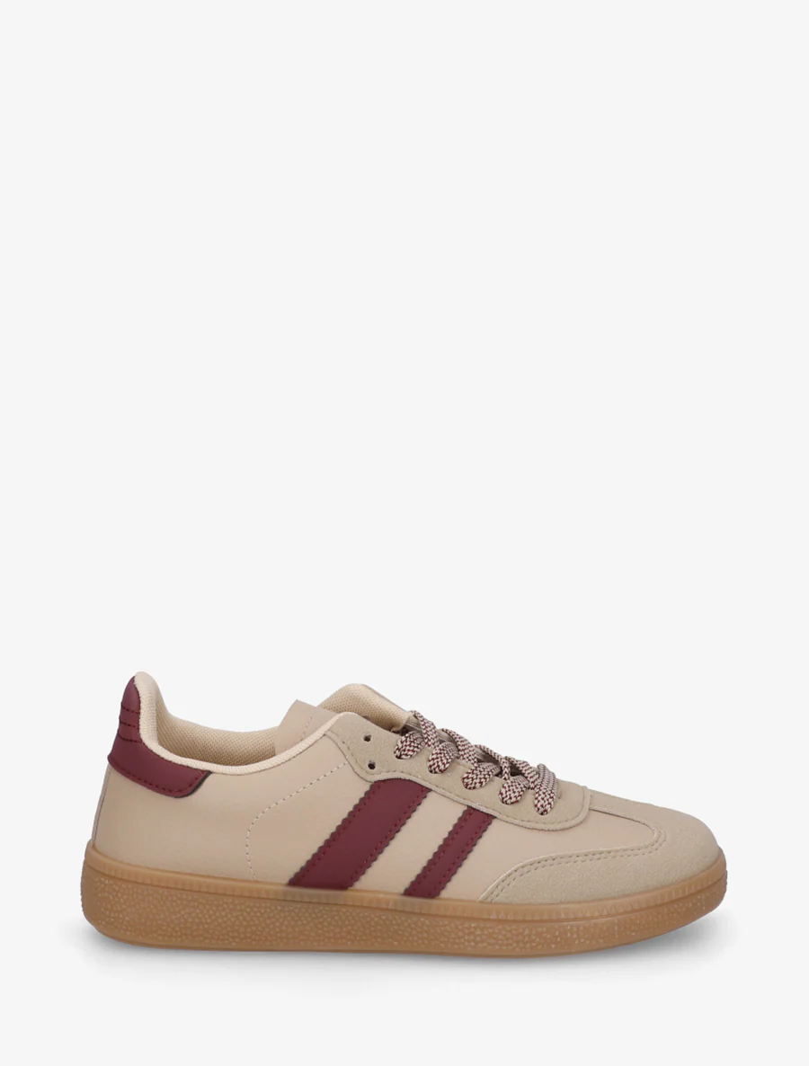 Sneakers met contrasterende strepen - Mol