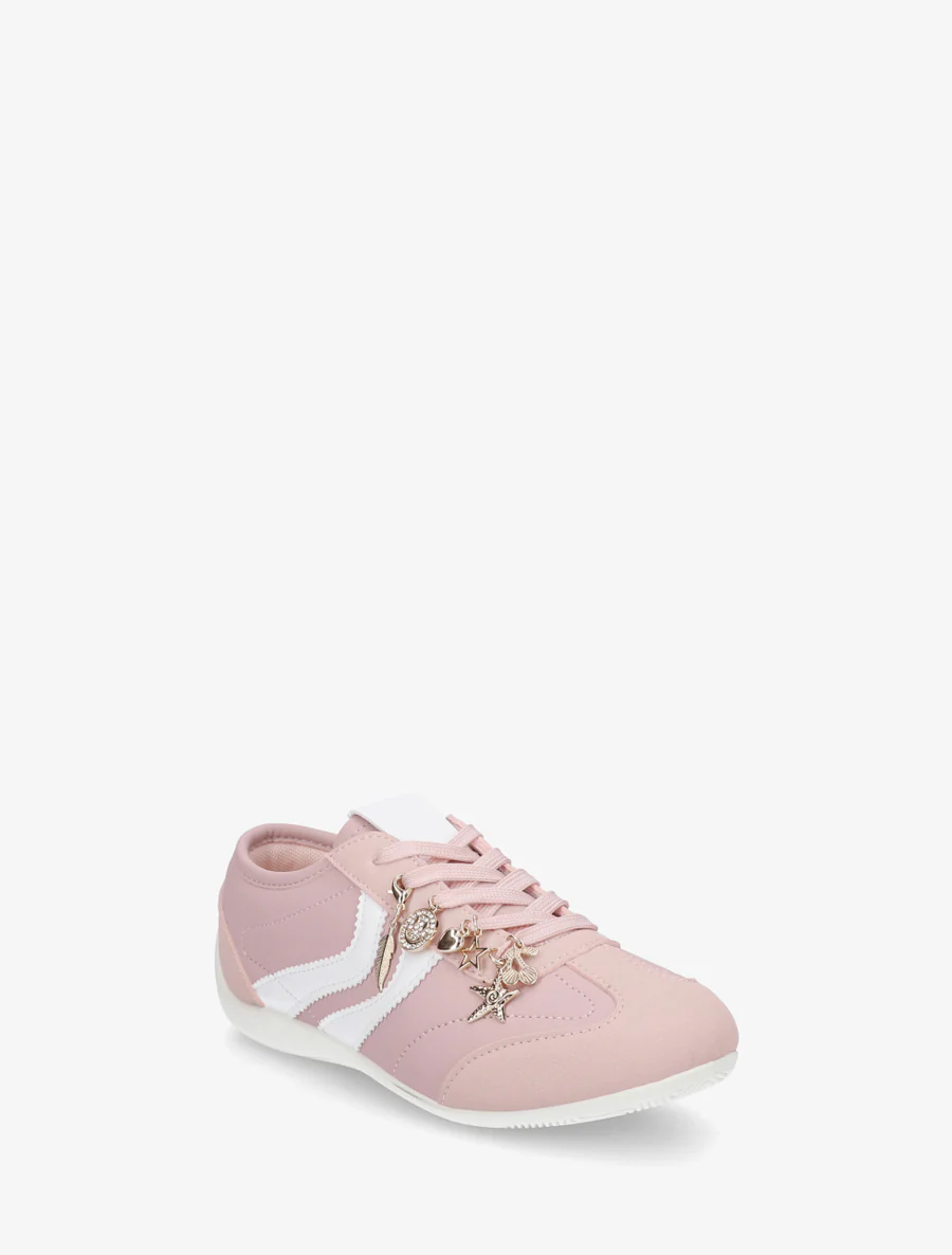 Sneakers met niet-passende sierinzetstukken. - Roos - Image 2