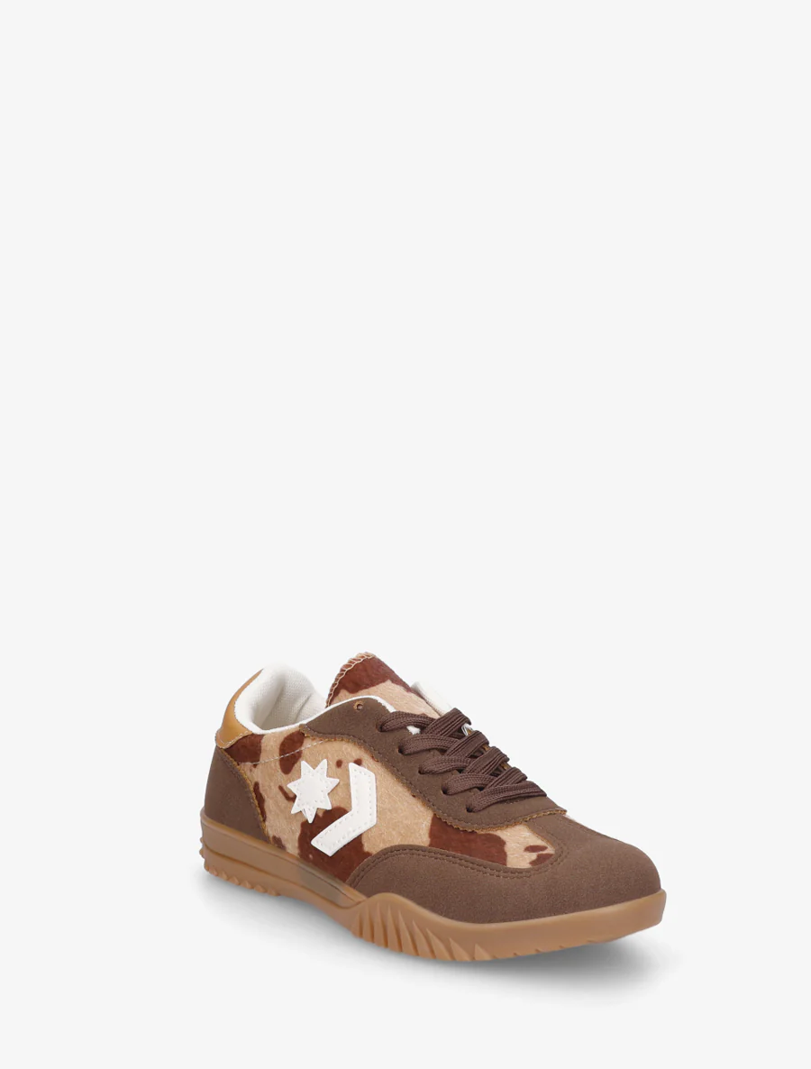 Sneakers met sterinzetstukken - Bruin - Image 2