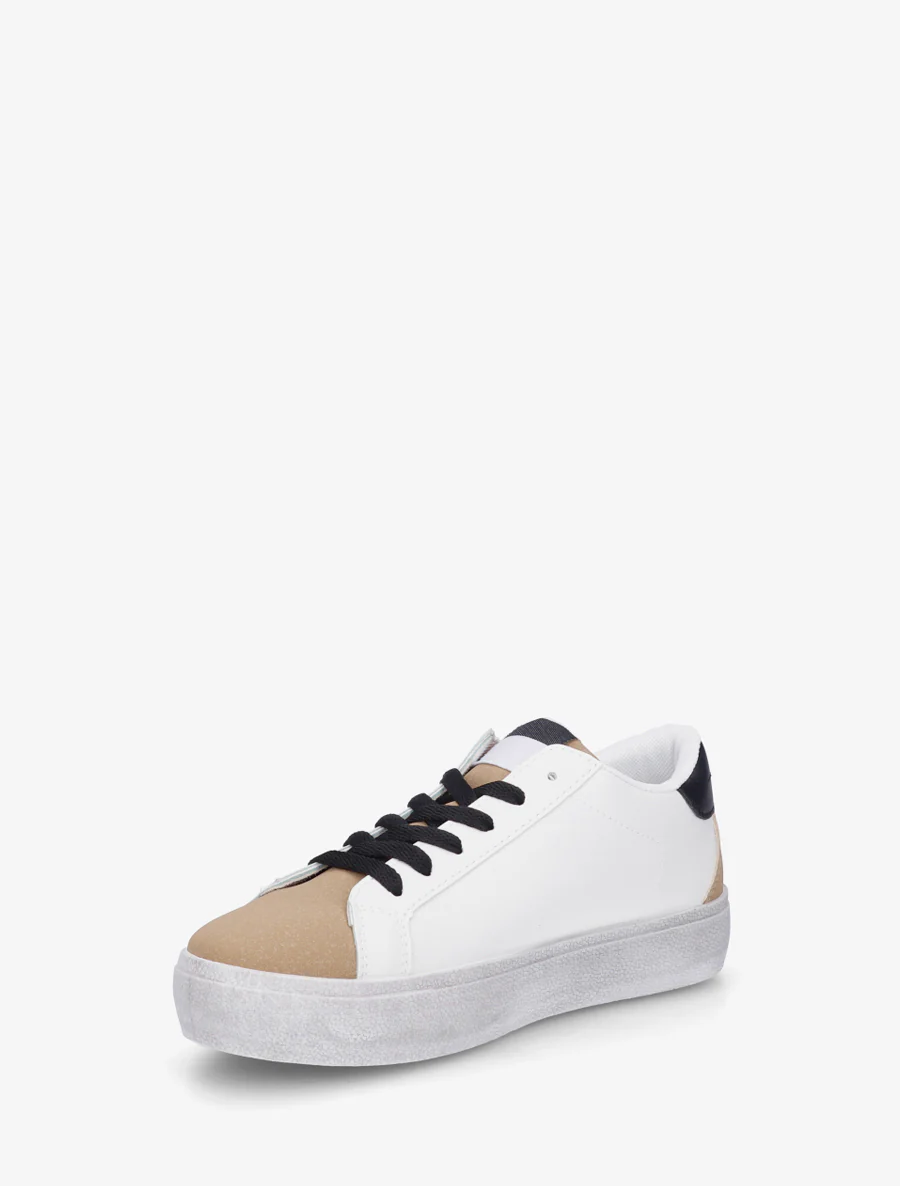 Sneakers met vintage-effect zool bedrukt - Mol - Image 3