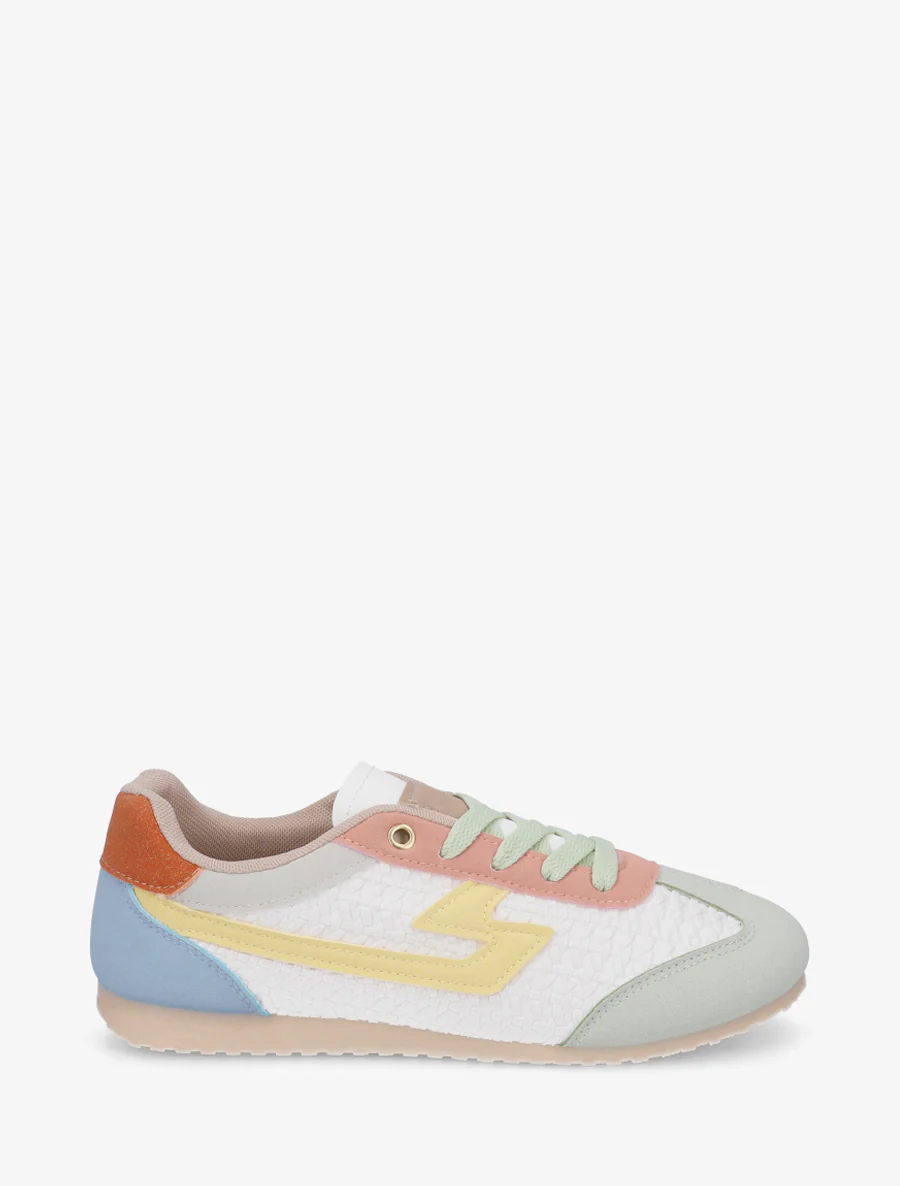 Sneakers van imitatie vlechtwerk - Meervoudig