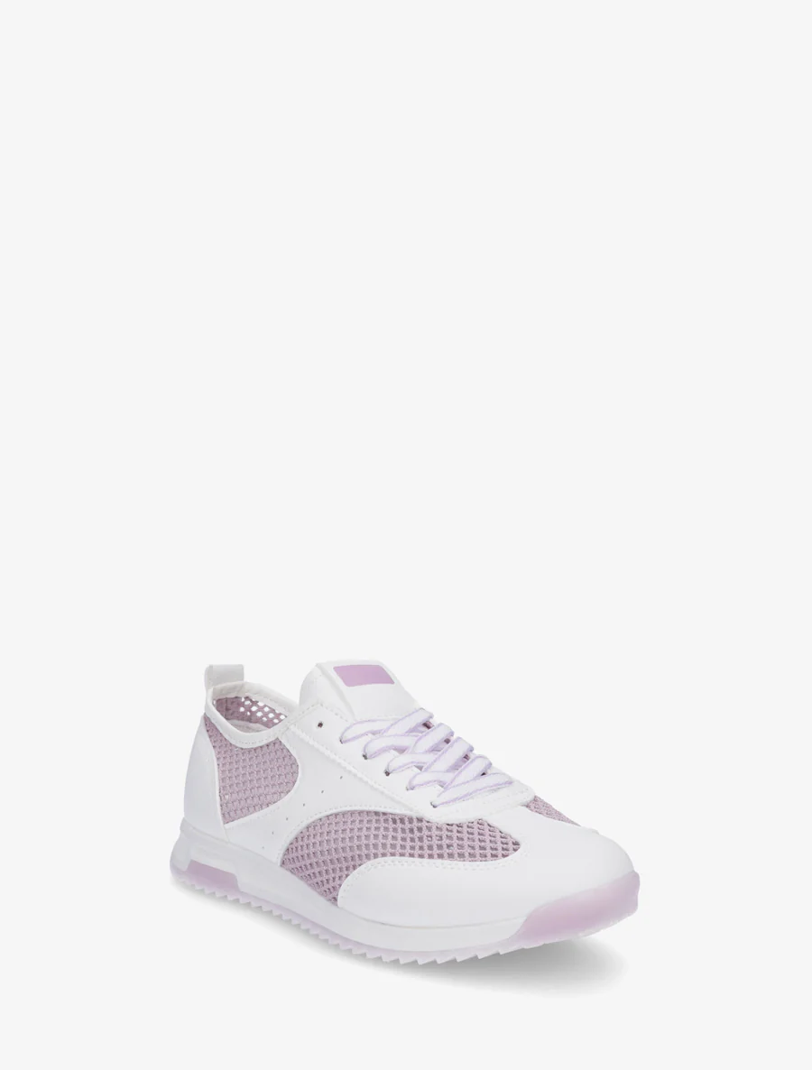 Sneakers van opengewerkt materiaal in twee soorten - Sering - Image 2
