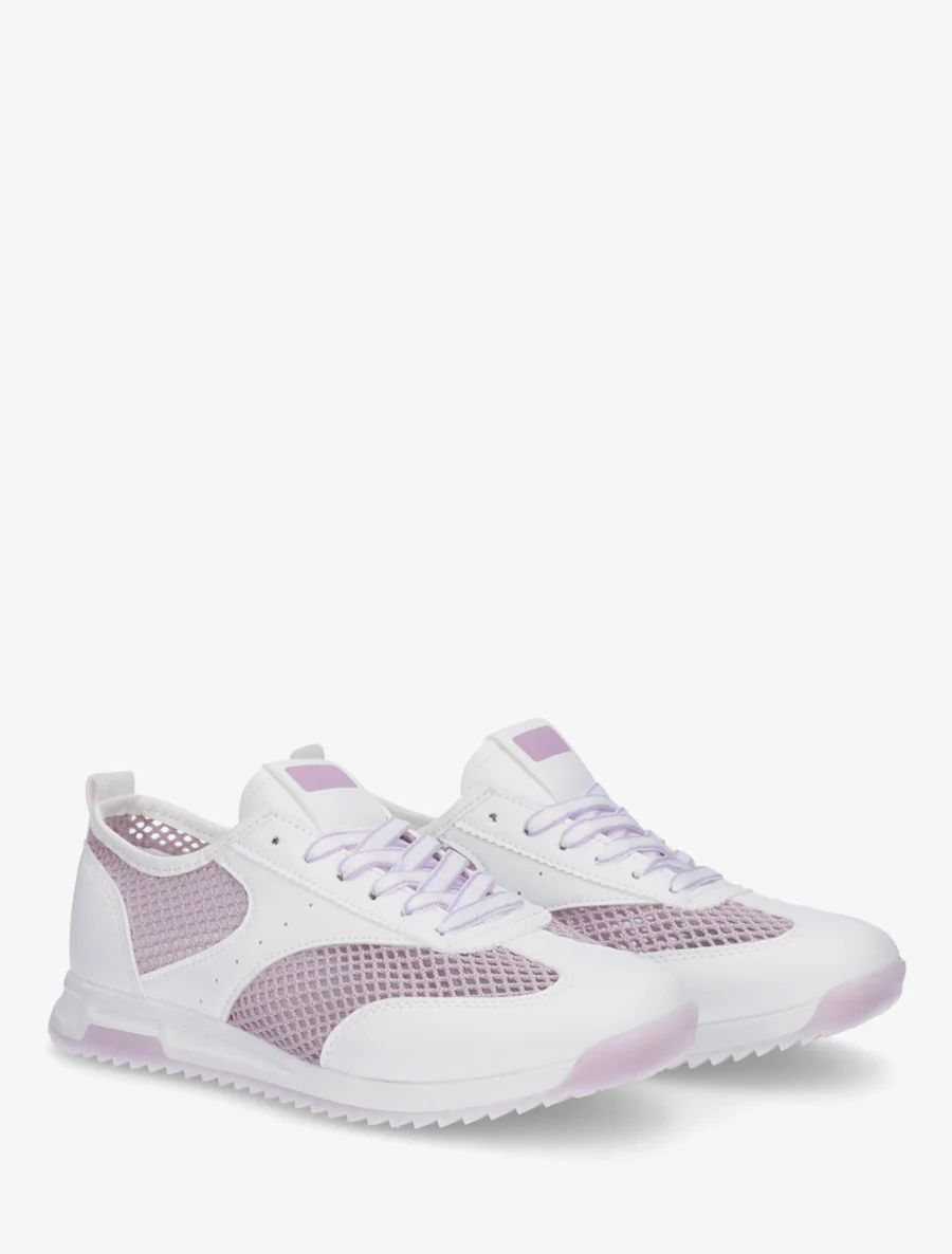 Sneakers van opengewerkt materiaal in twee soorten - Sering - Image 4