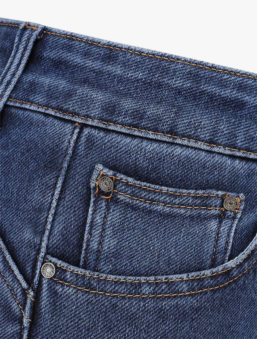 Standaard flare jeans - blauw - Image 3