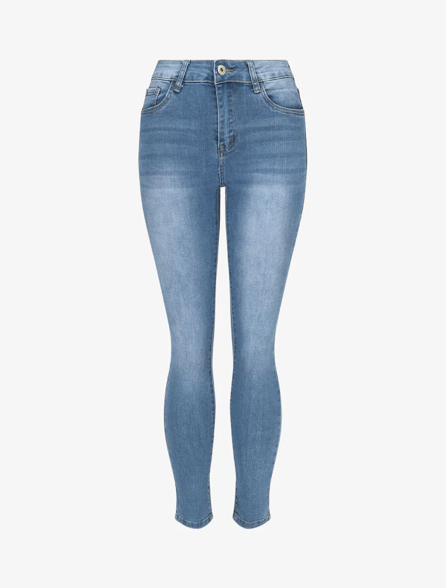 Standaard skinny jeans - blauw
