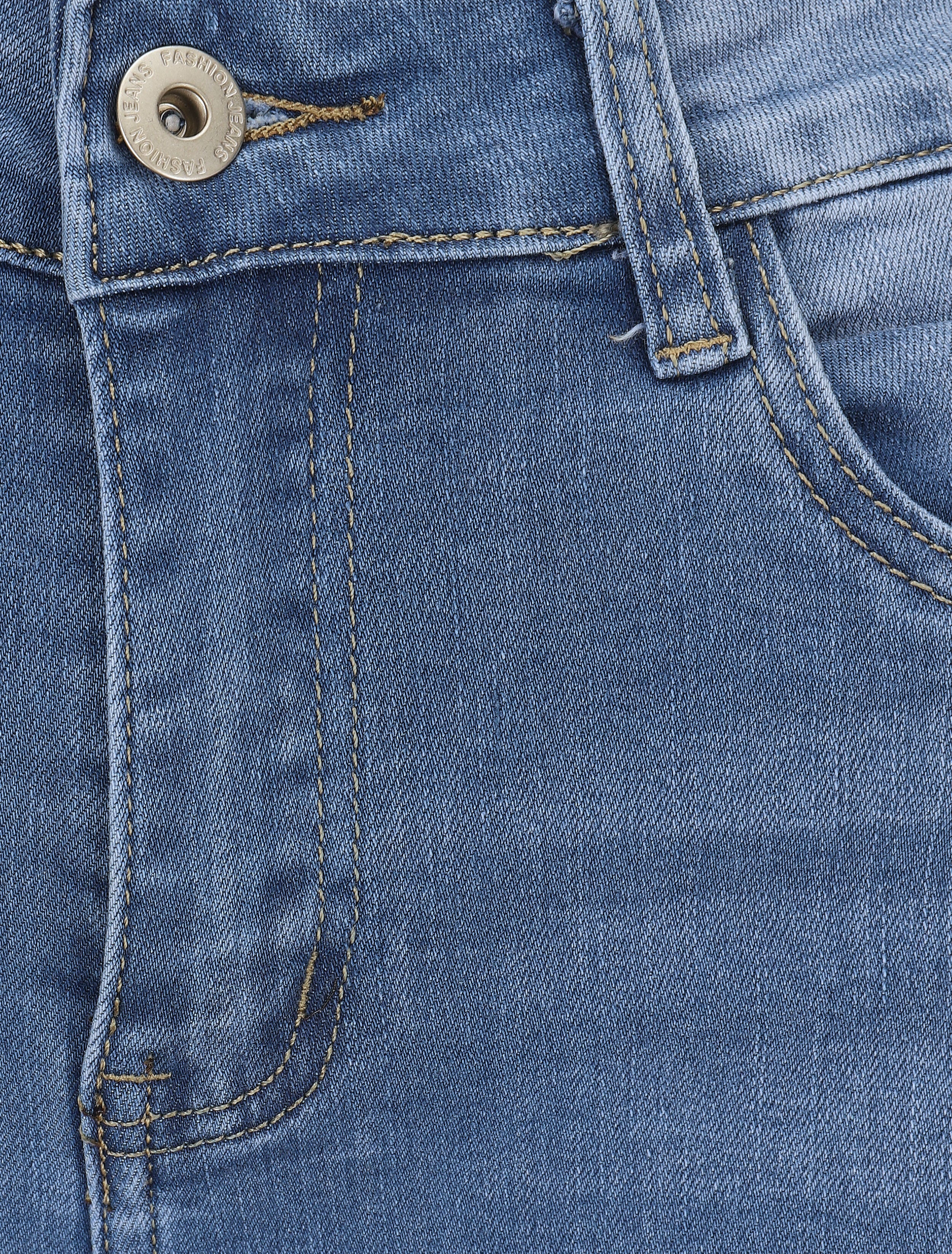 Standaard skinny jeans - blauw - Image 3