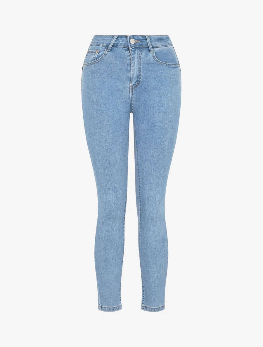 Standaard skinny jeans - blauw