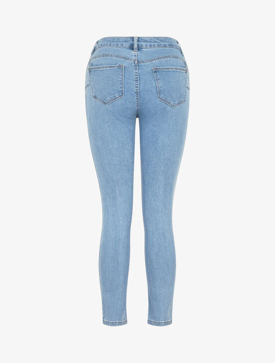 Standaard skinny jeans - blauw - Image 2