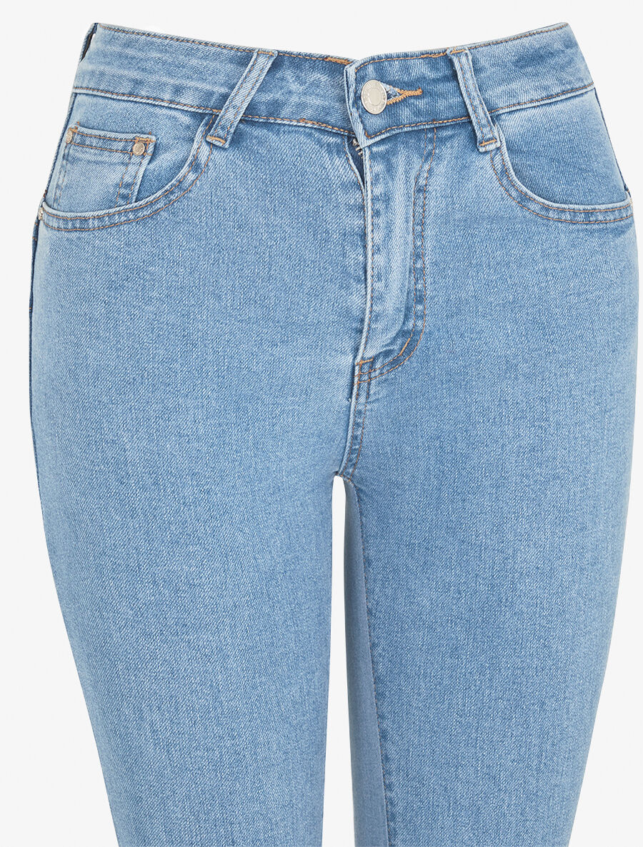 Standaard skinny jeans - blauw - Image 3
