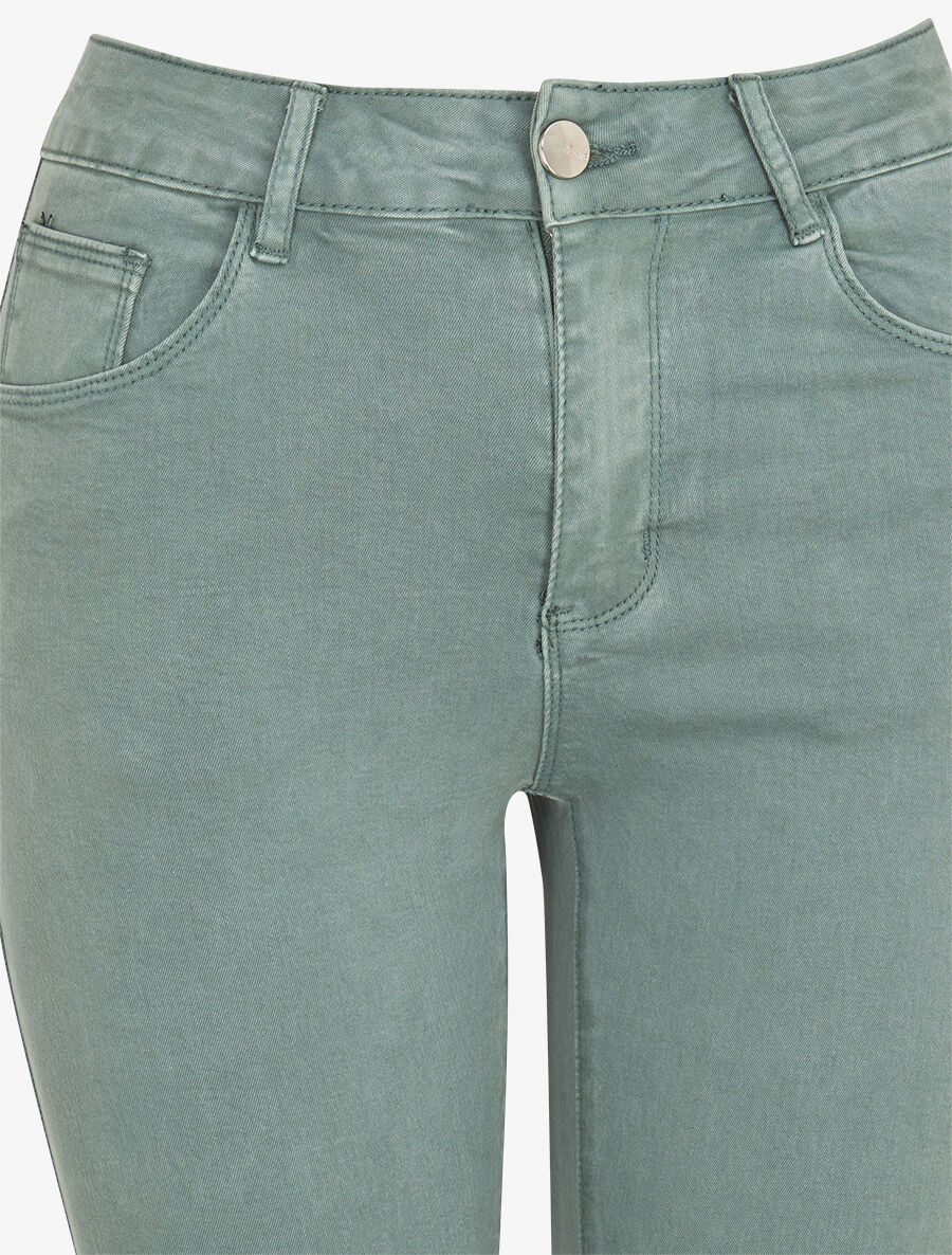 Standaard slim fit jeans - Khaki - Image 3