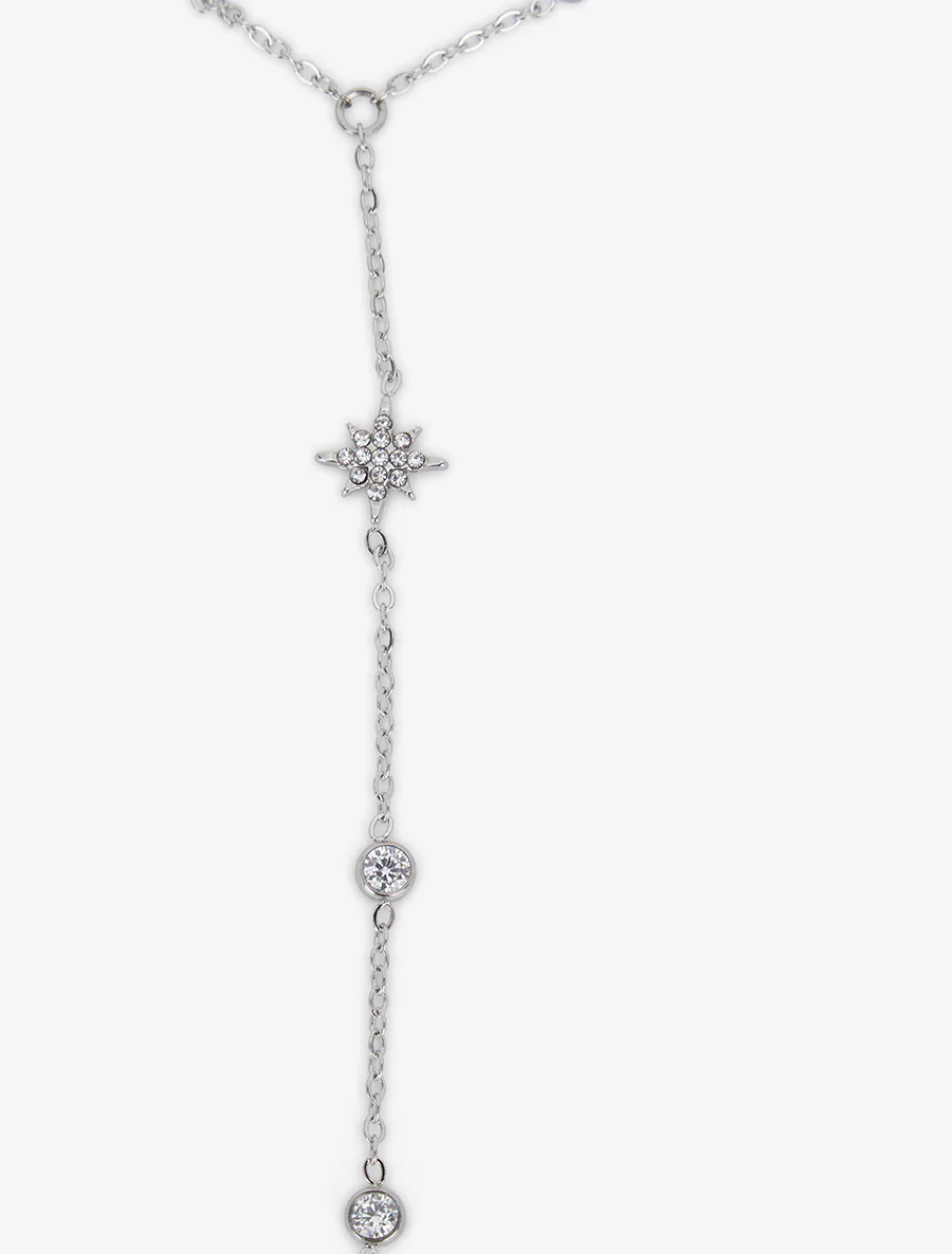 Stervormige armband met witte zirkonia's - Geld - Image 3