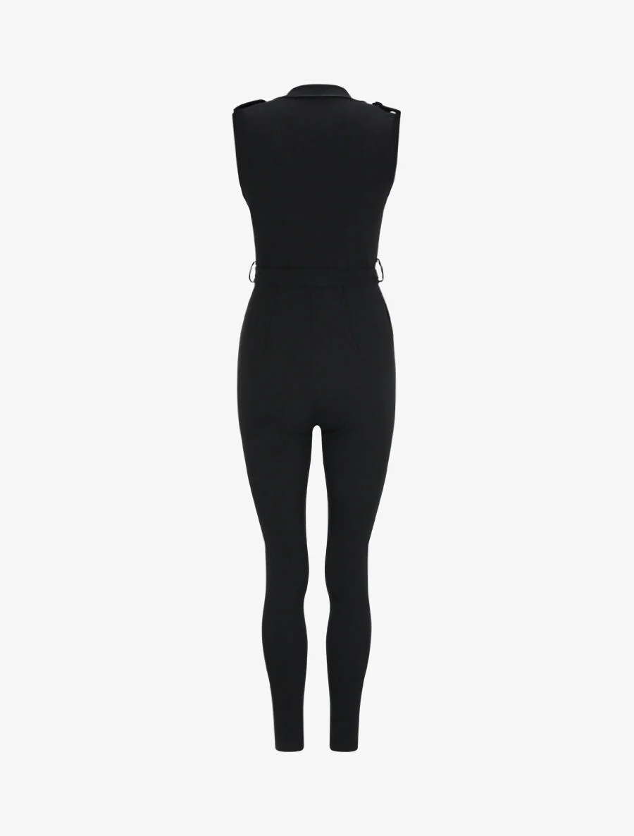 Stretch slim combinatie - Zwart - Image 2