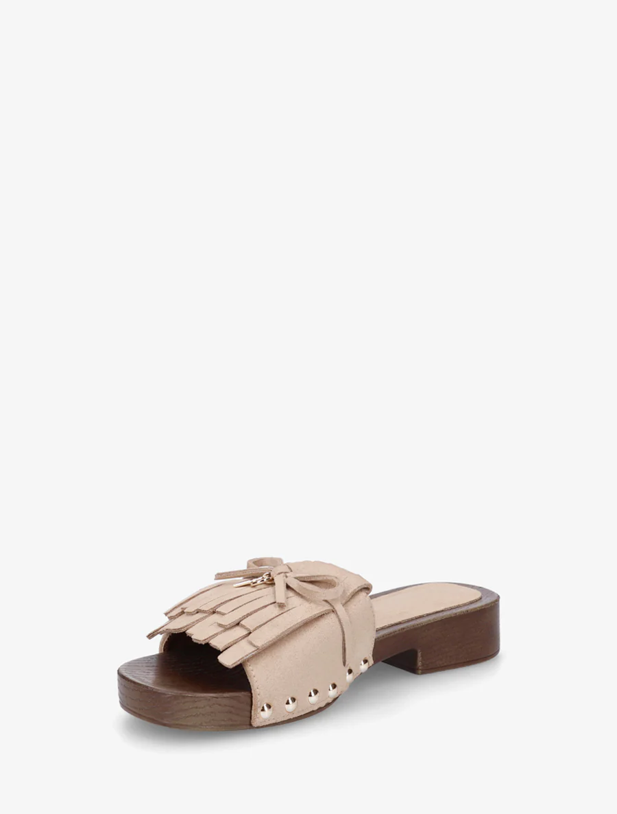 Suède franjes slippers - Mol - Image 3