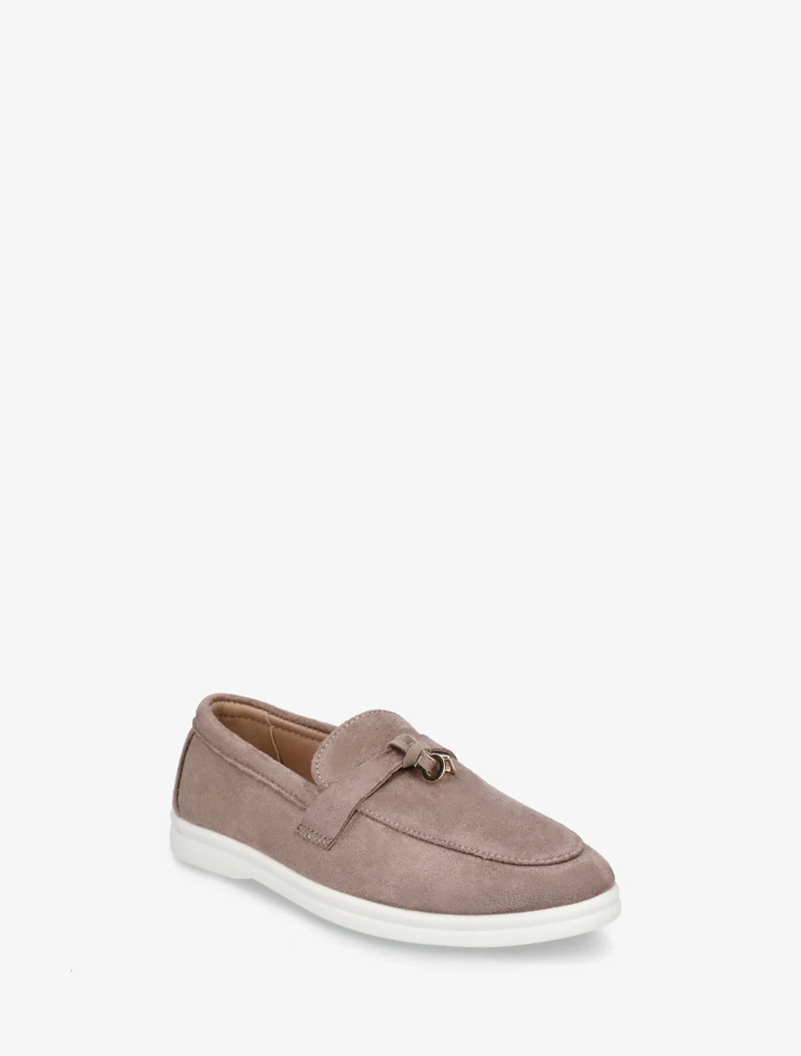 Suède loafers met platte zool - Mol - Image 2