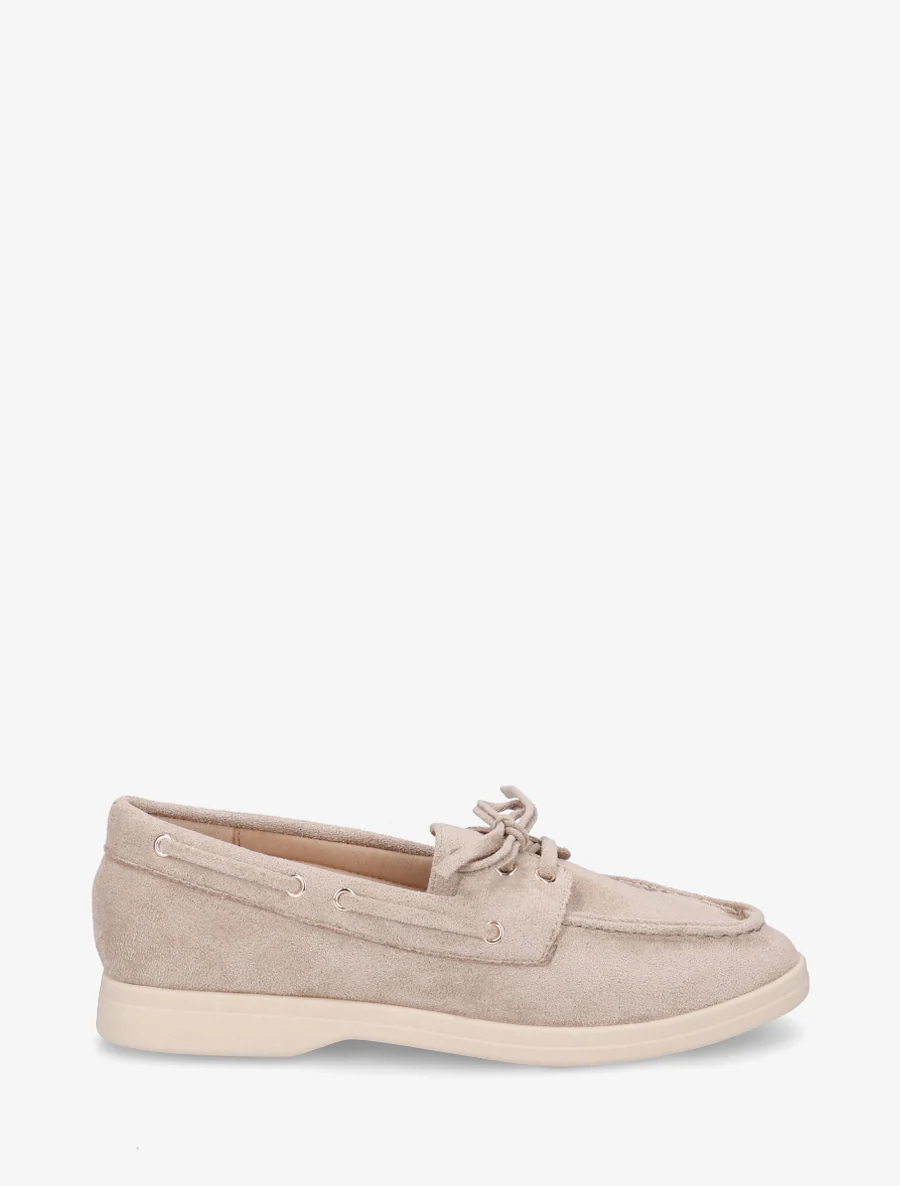 Suède loafers met veters - Mol