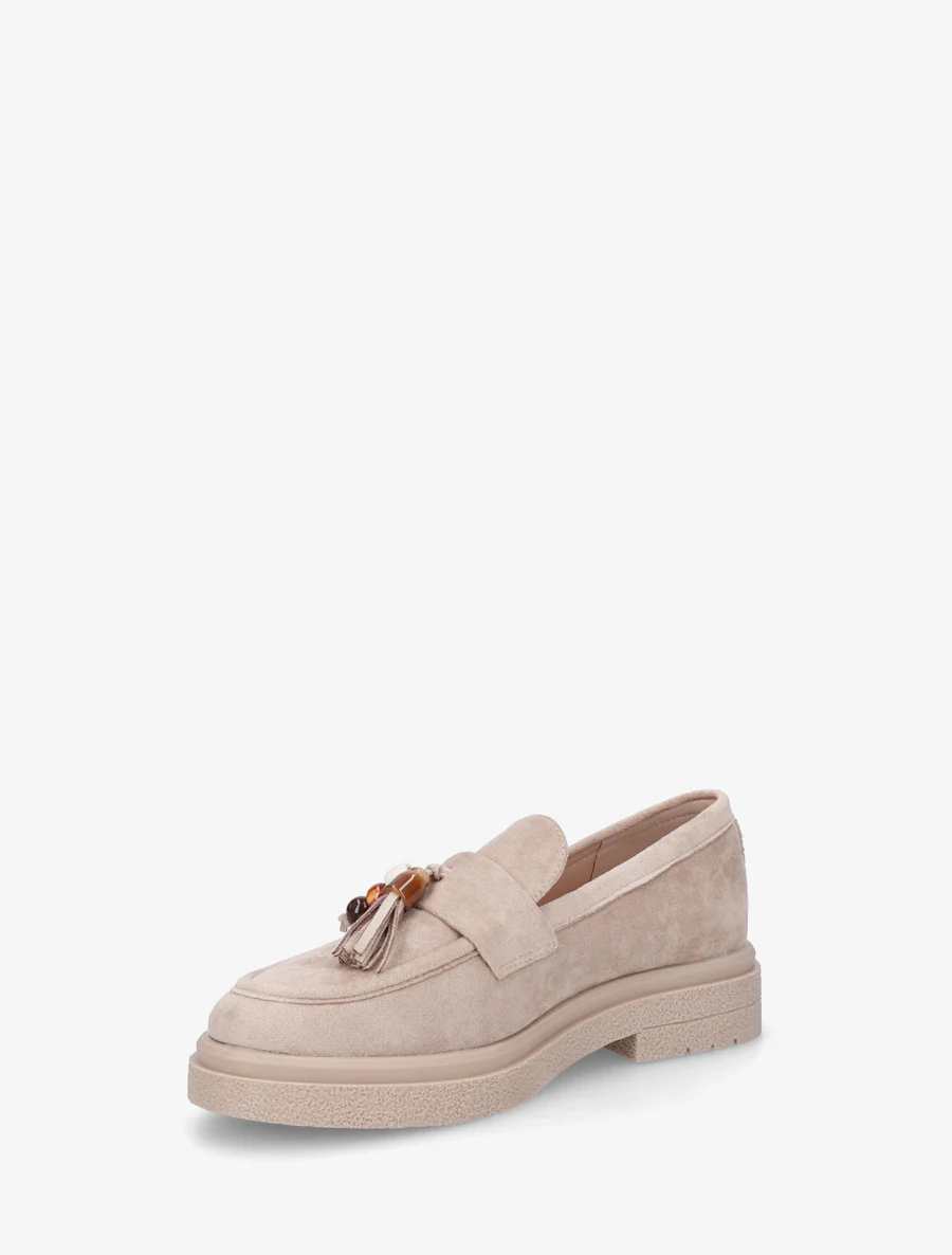 Suède mocassins met parels - Mol - Image 3