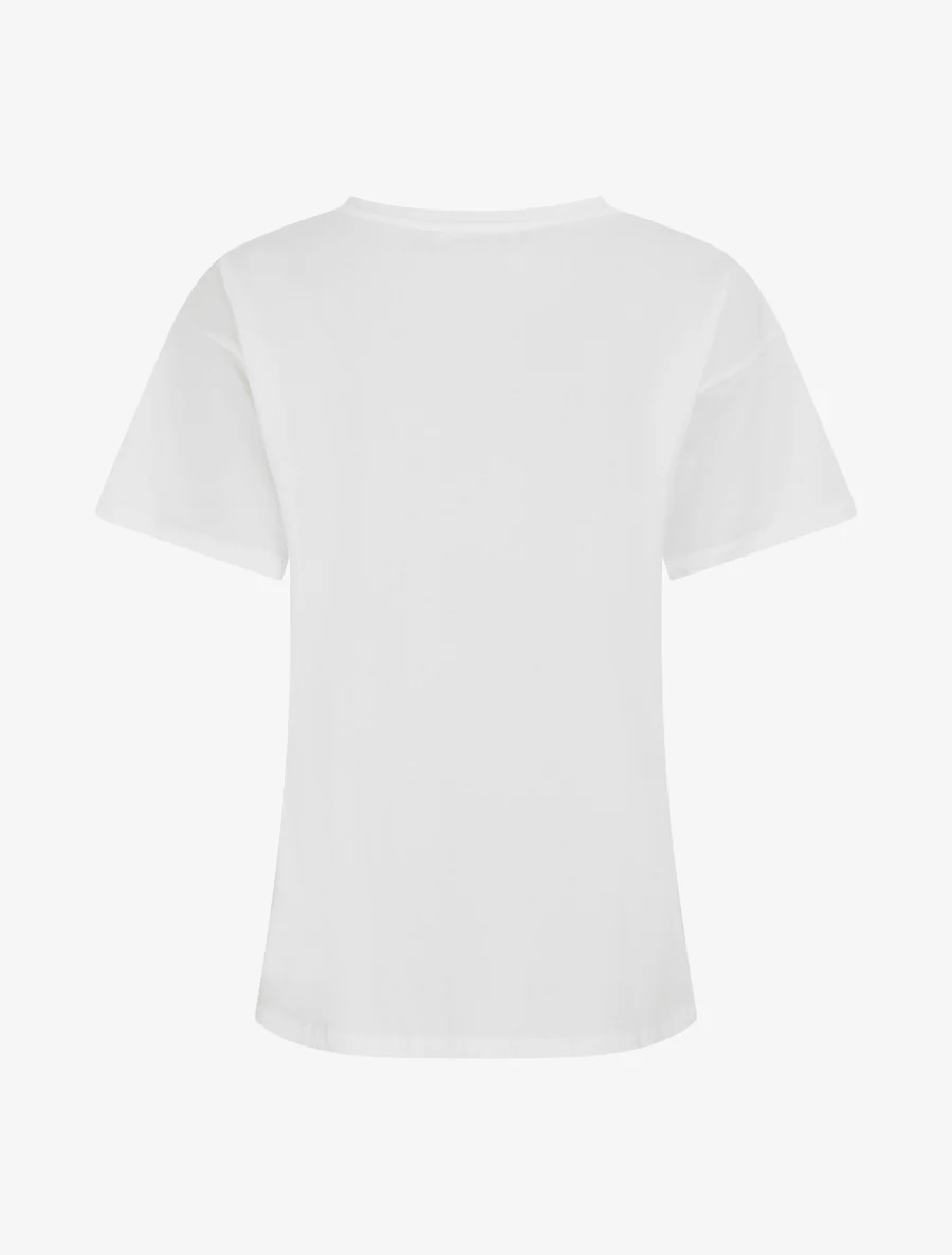 T-shirt Love you to the moon - Wit - Image 2