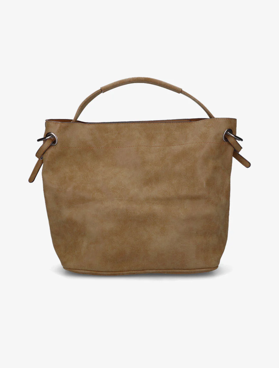 Elena shopper tas - Camel - Image 4