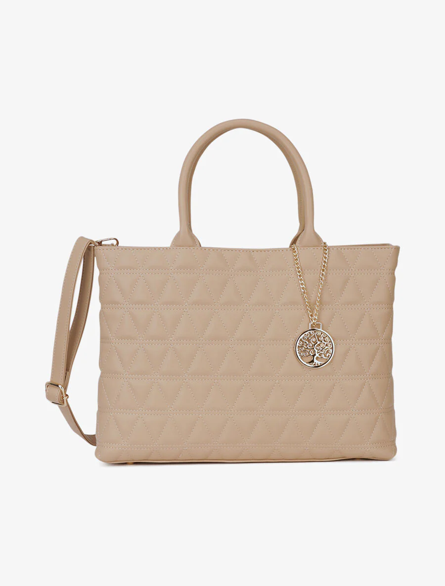 Emma boodschappentas - Beige