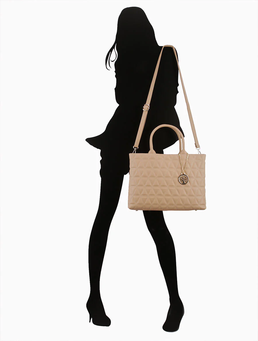 Emma boodschappentas - Beige - Image 5