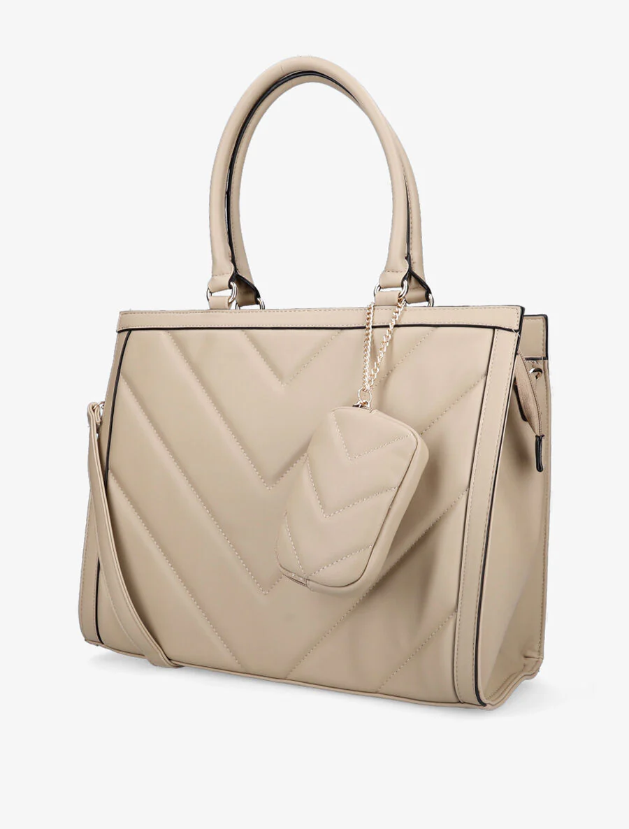 Julia boodschappentas - Beige - Image 2