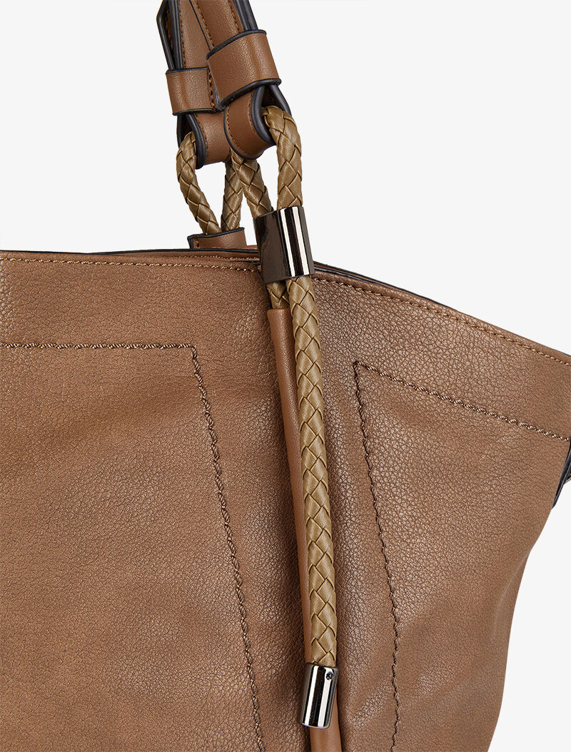 Shopper tas Marlène - Taupe - Image 4
