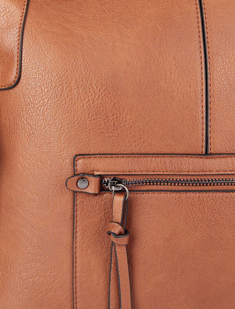Danielle shopper tas - Camel - Image 4
