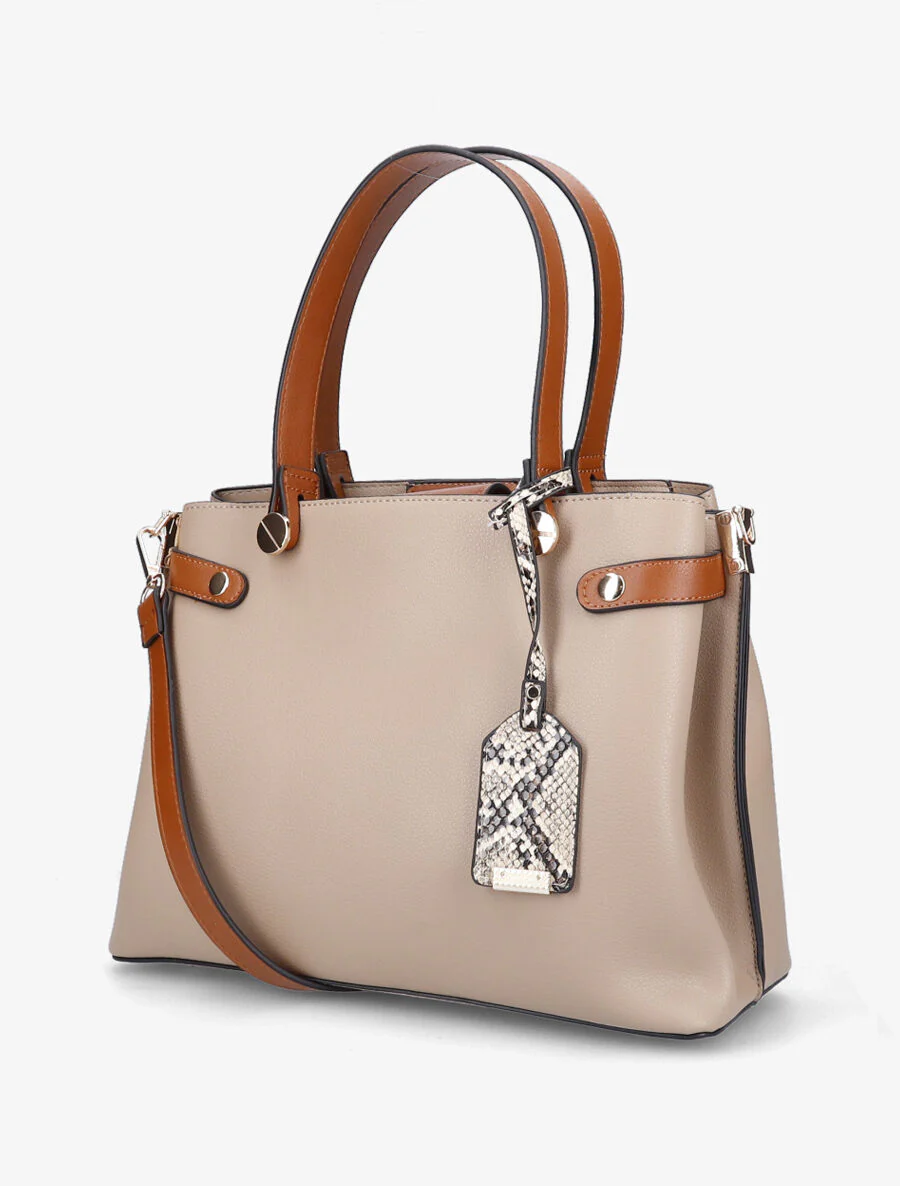 Jeanne boodschappentas - Beige - Image 2